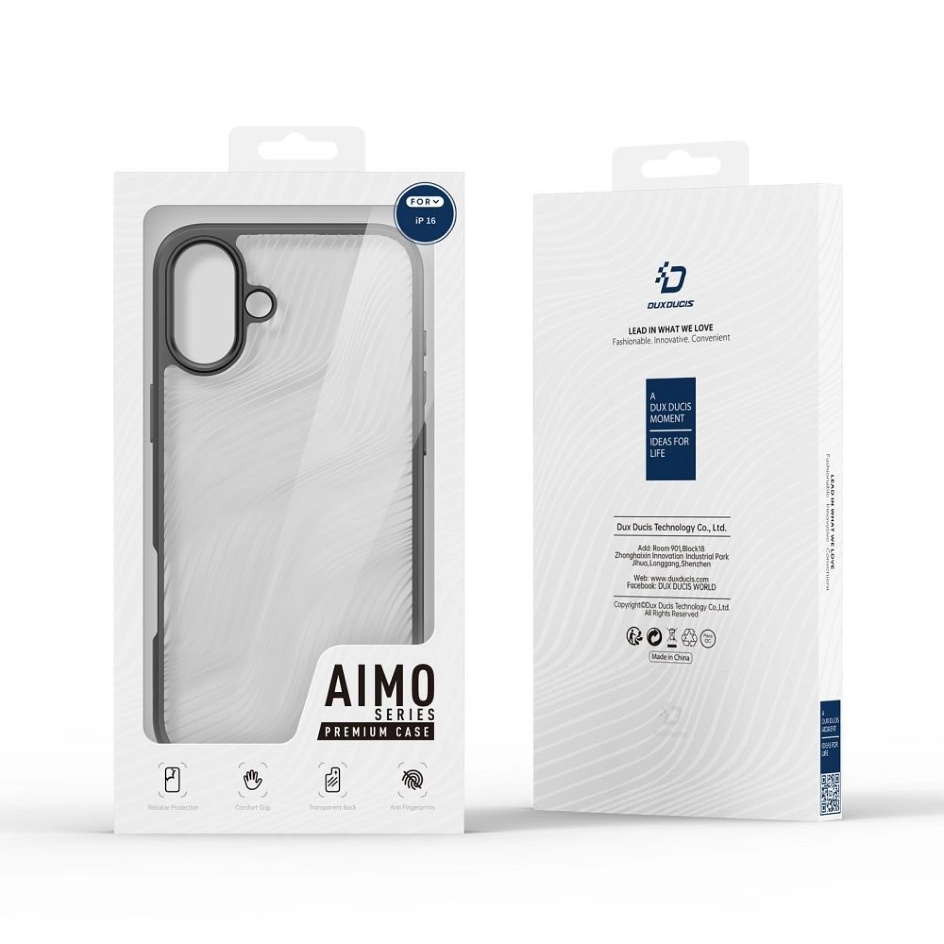 Maska Dux Ducis AIMO MAG with MagSafe za iPhone 16 crna