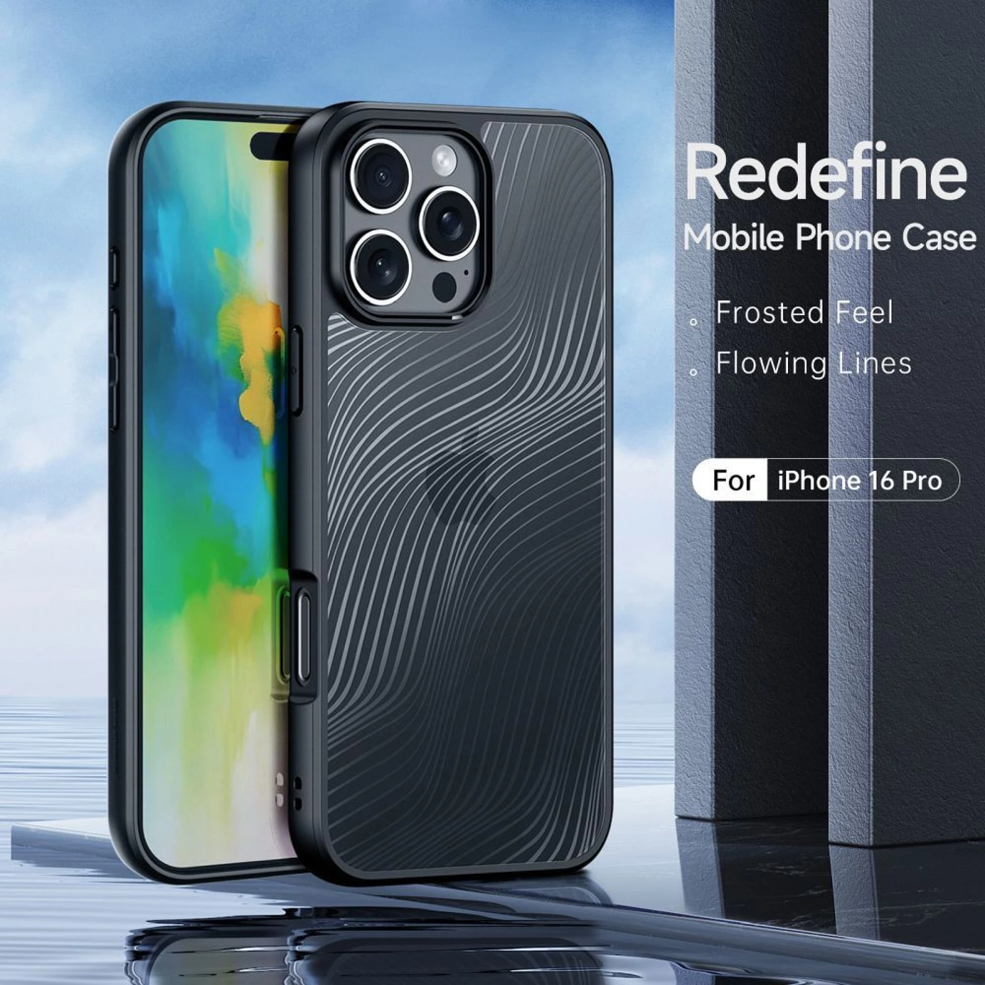 Maska Dux Ducis AIMO MAG with MagSafe za iPhone 16 Pro crna