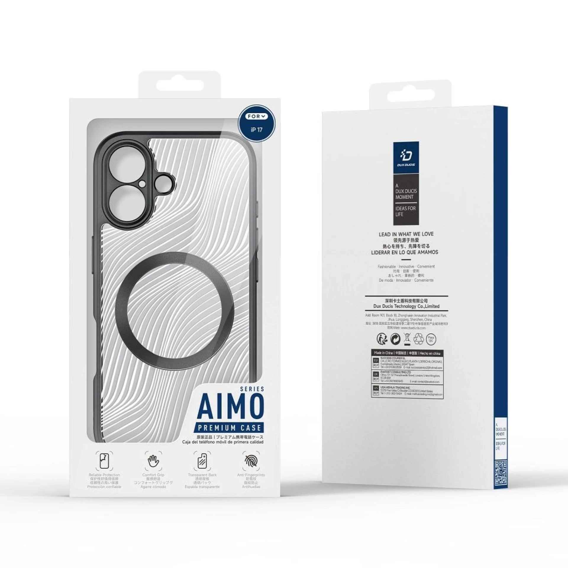 Maska Dux Ducis AIMO MAG with MagSafe za iPhone 17 crna