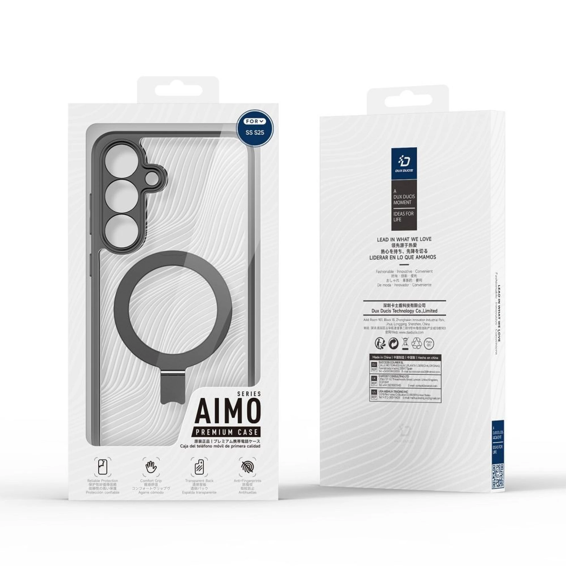 Maska Dux Ducis AIMO MagSafe za Samsung S25 crna