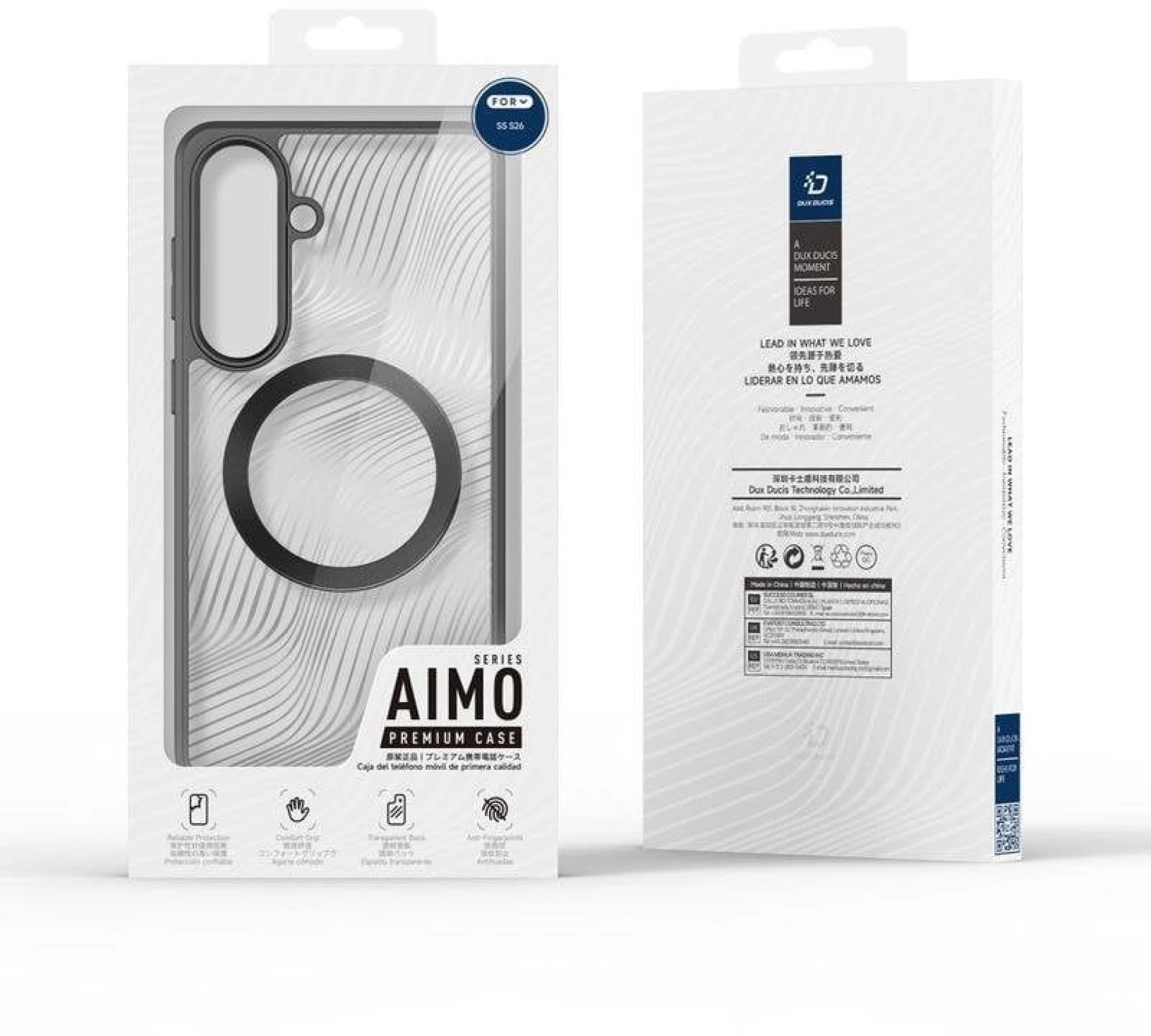 Maska Dux Ducis AIMO MagSafe za Samsung S26 crna