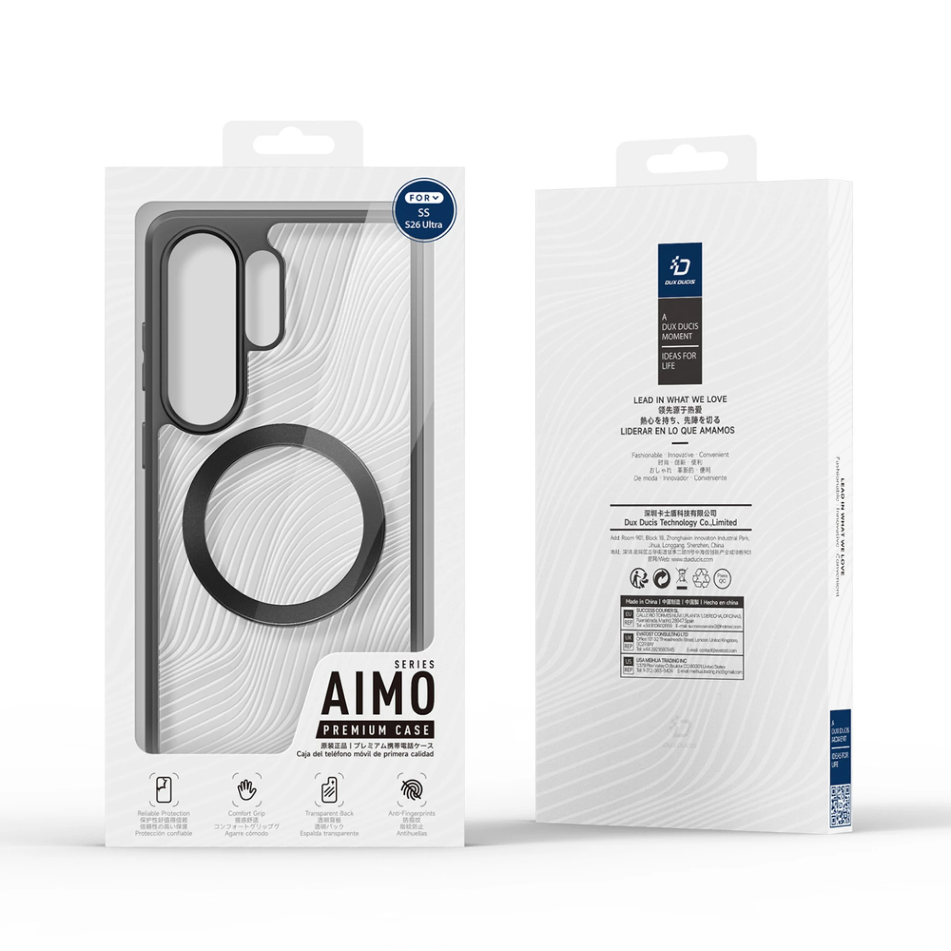 Maska Dux Ducis AIMO MagSafe za Samsung S26 Ultra crna