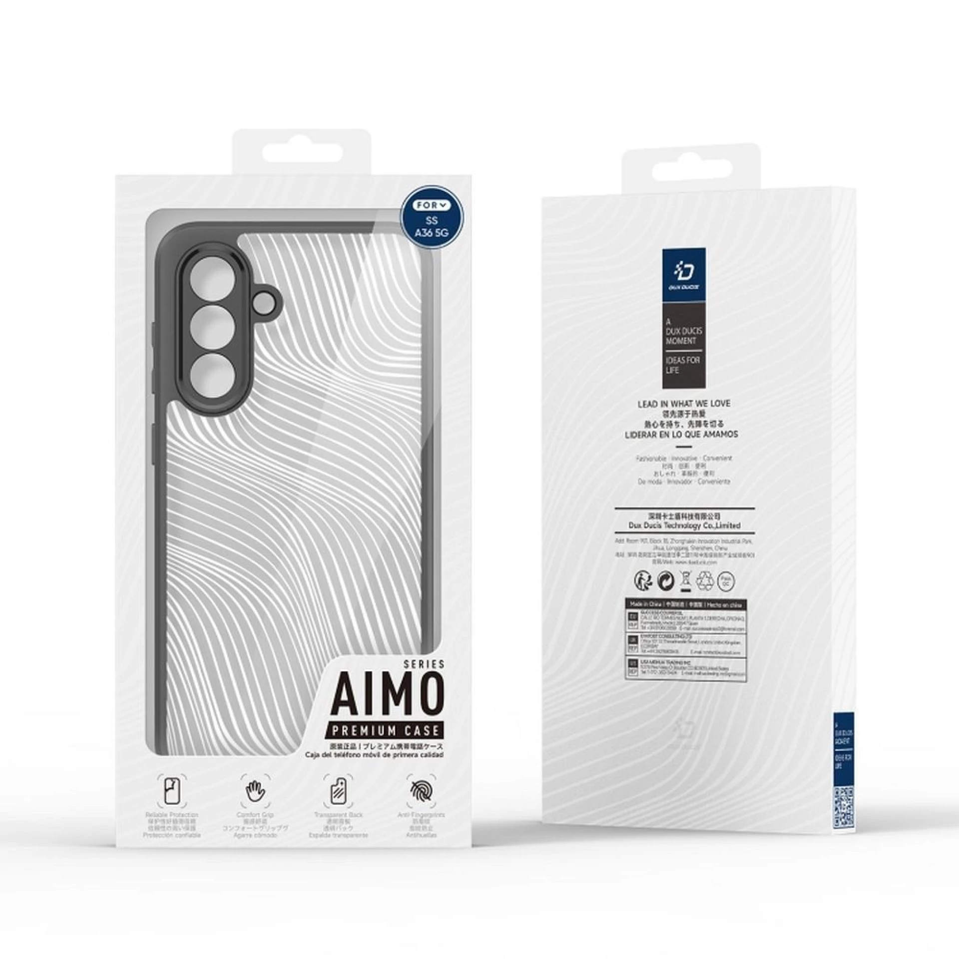 Maska Dux Ducis AIMO za Samsung A36/A56 5G crna