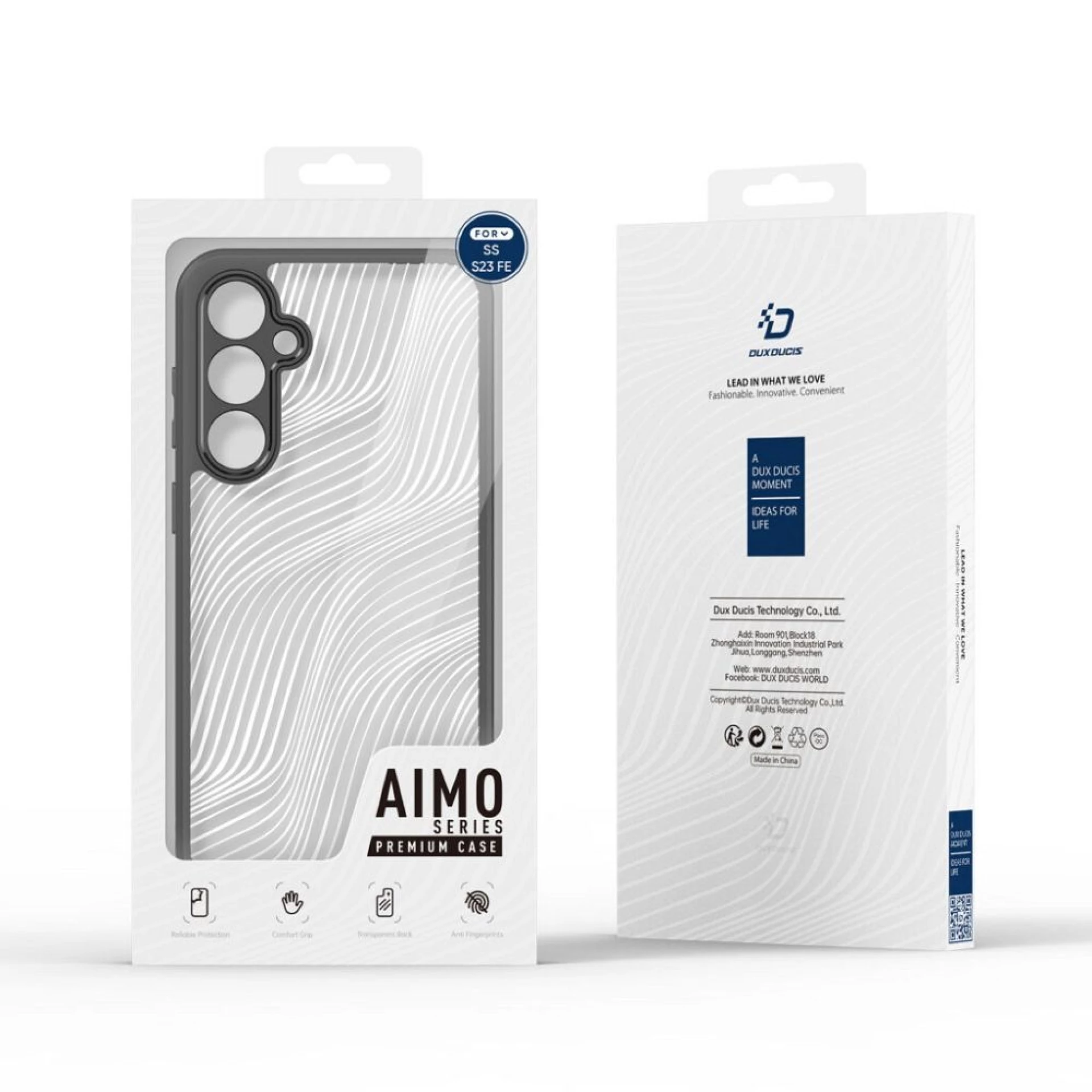 Maska Dux Ducis AIMO za Samsung S23 FE crna