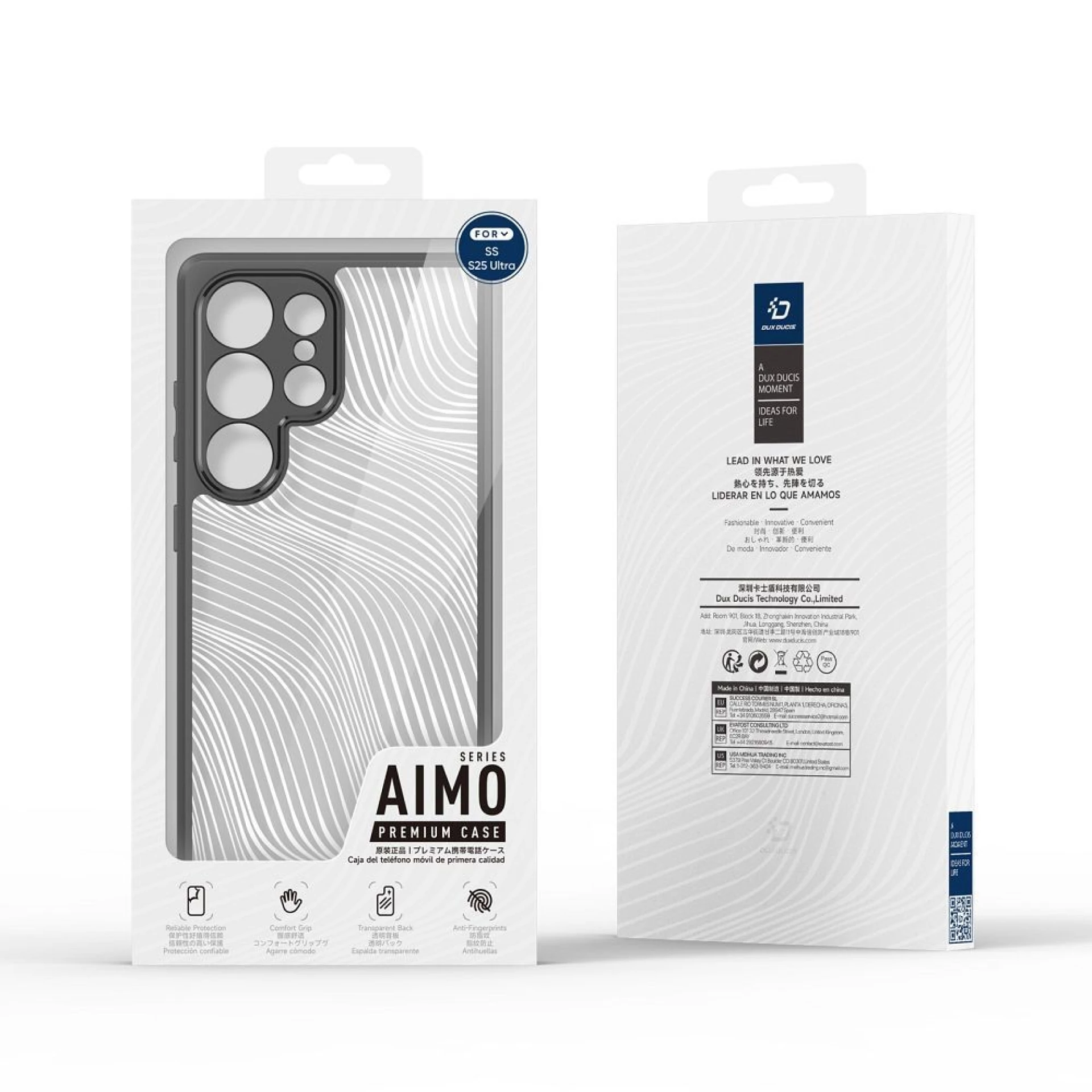 Maska Dux Ducis AIMO za Samsung S25 Ultra crna
