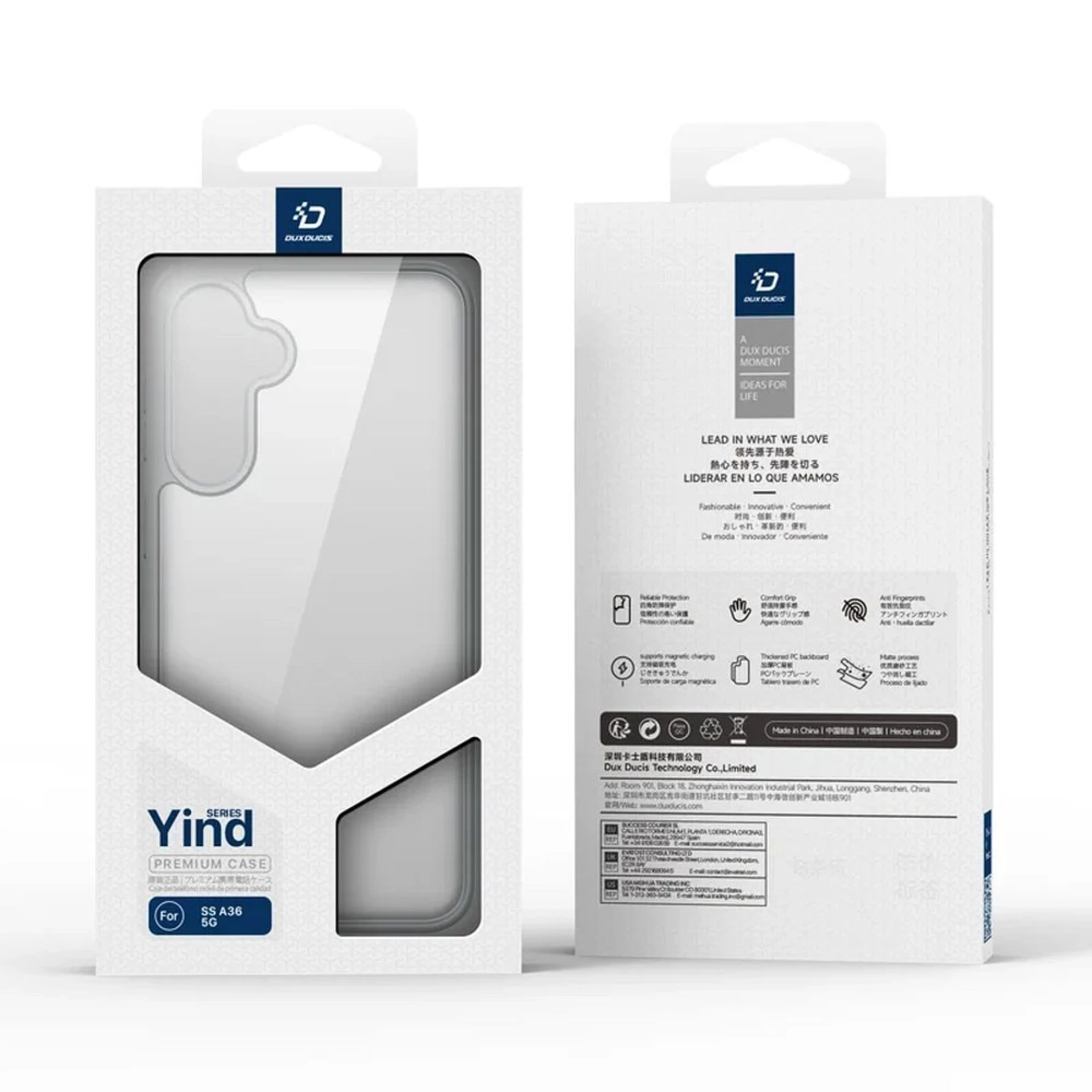 Maska DUX DUCIS YIND za Samsung A36/A56 5G siva
