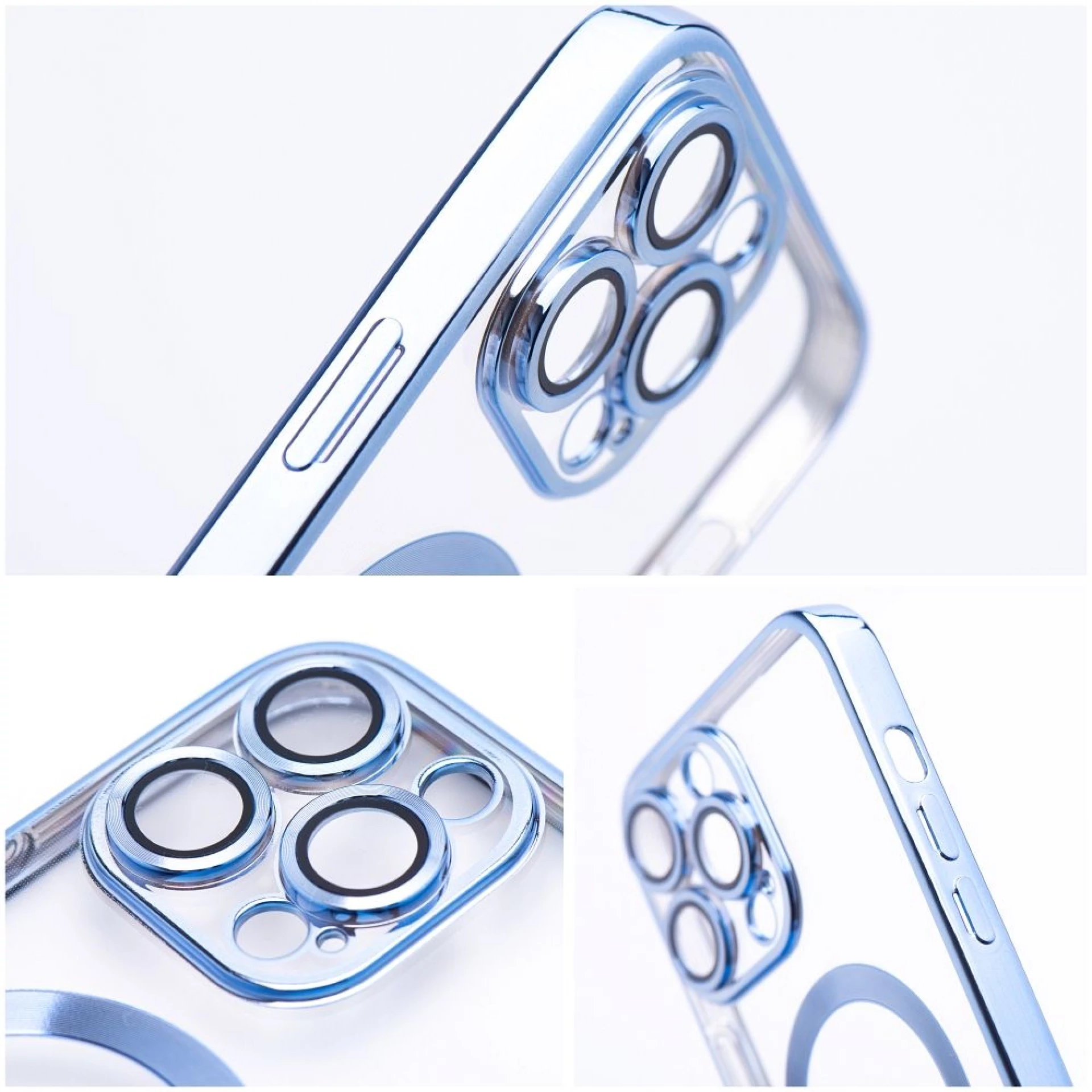 Maska Electro Mag cover za iPhone 15 plava