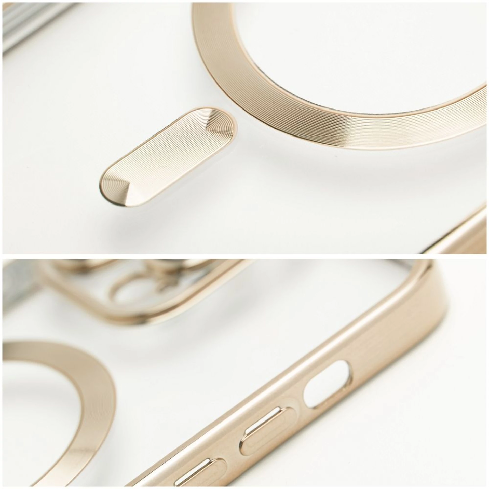 Maska Electro Mag cover za Samsung A56 gold