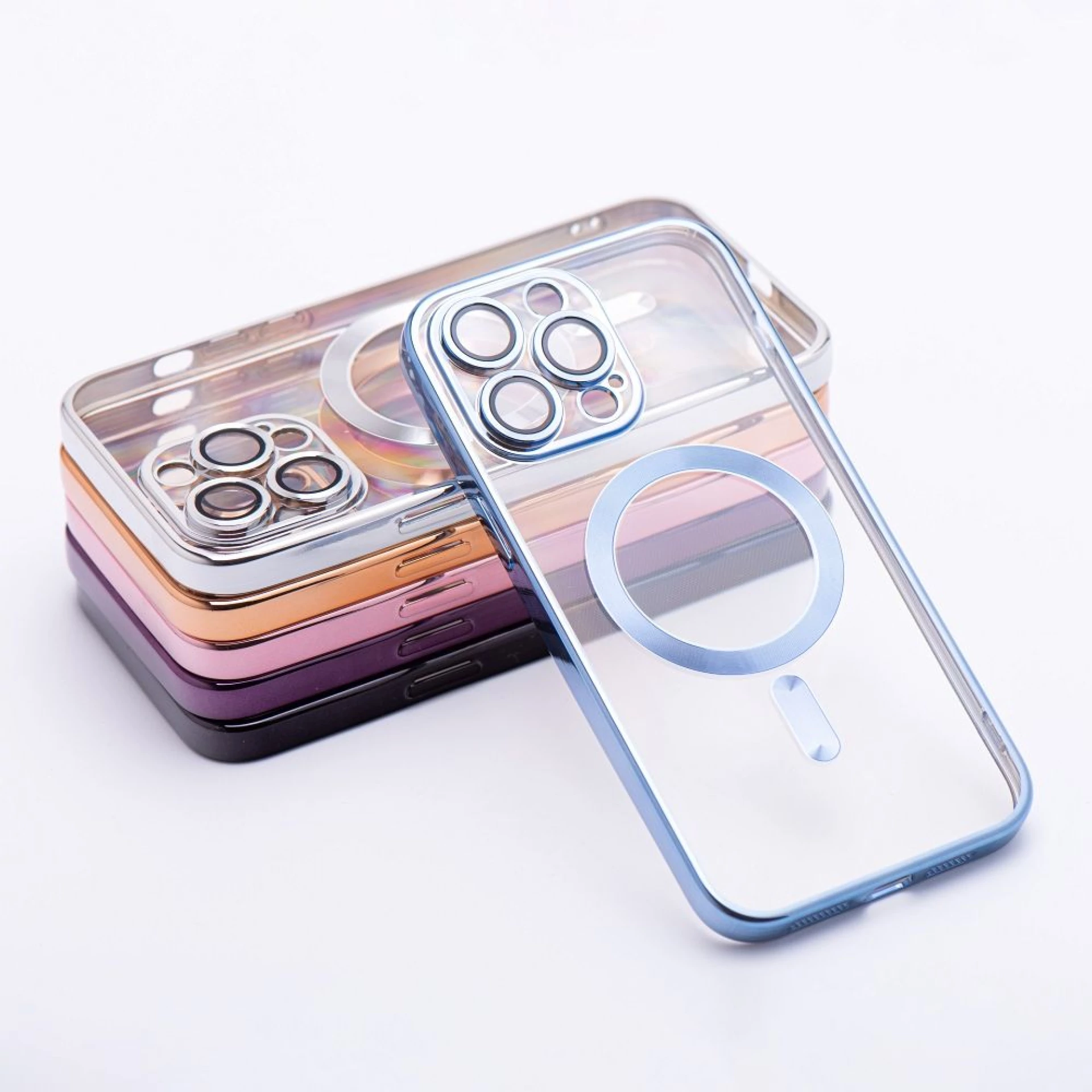Maska Electro Mag cover za Samsung A56 plava