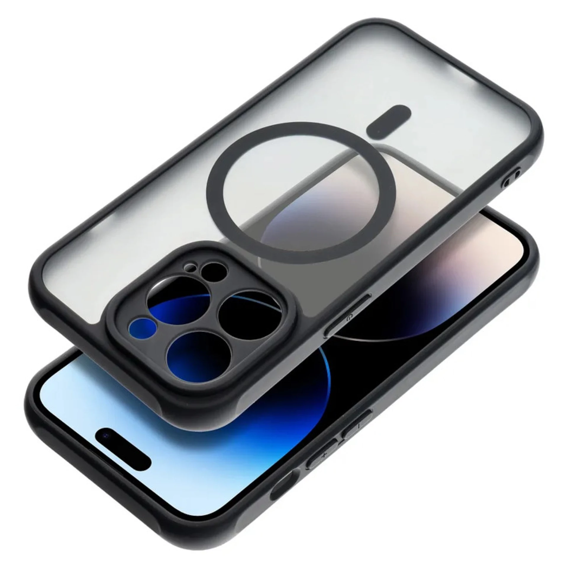 Maska full Matte MAG Cover za iPhone 13 Pro Max crna