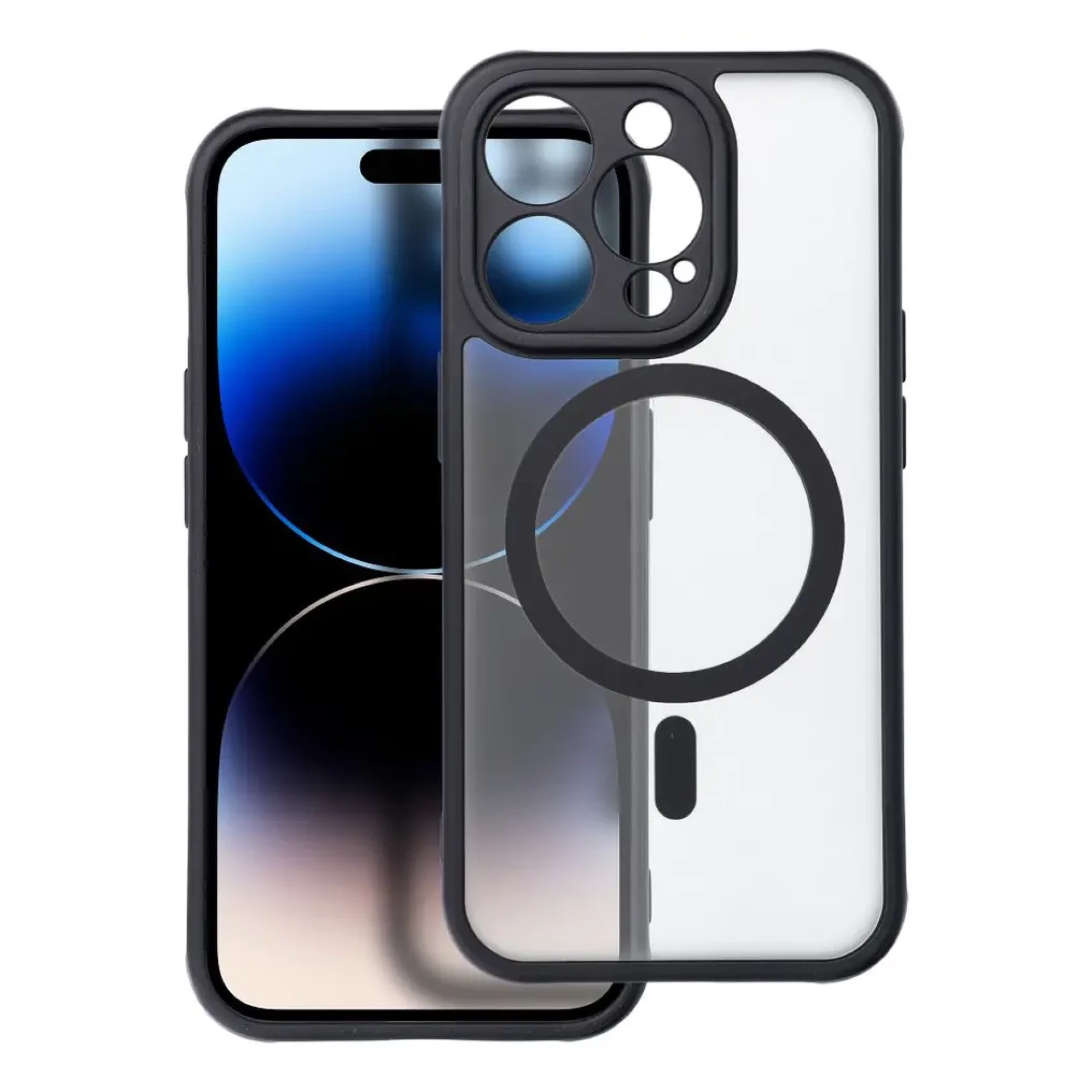 Maska Full Matte Mag cover za iPhone 14 Pro crna
