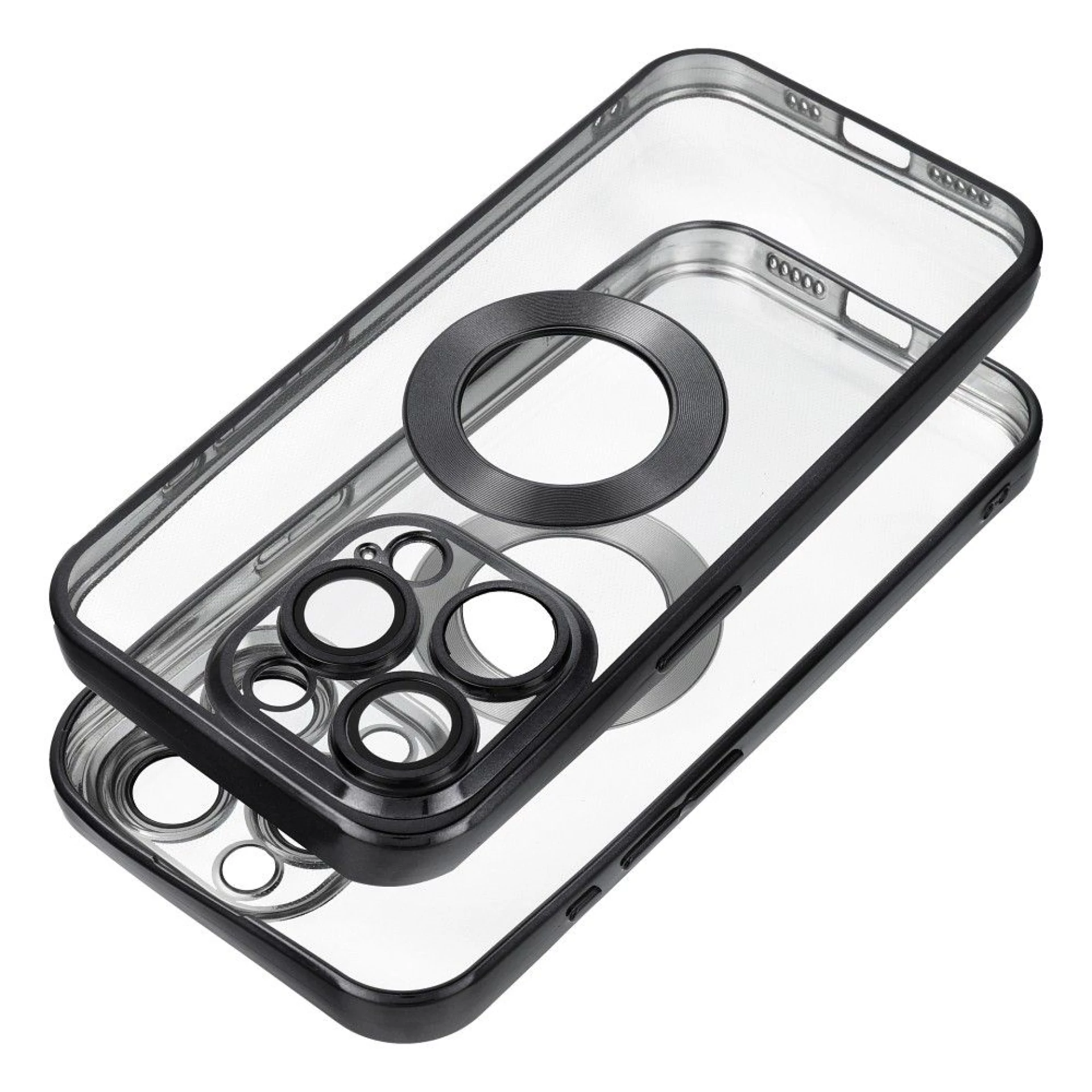 Maska GLAM Case za iPhone 15 Pro Max crna
