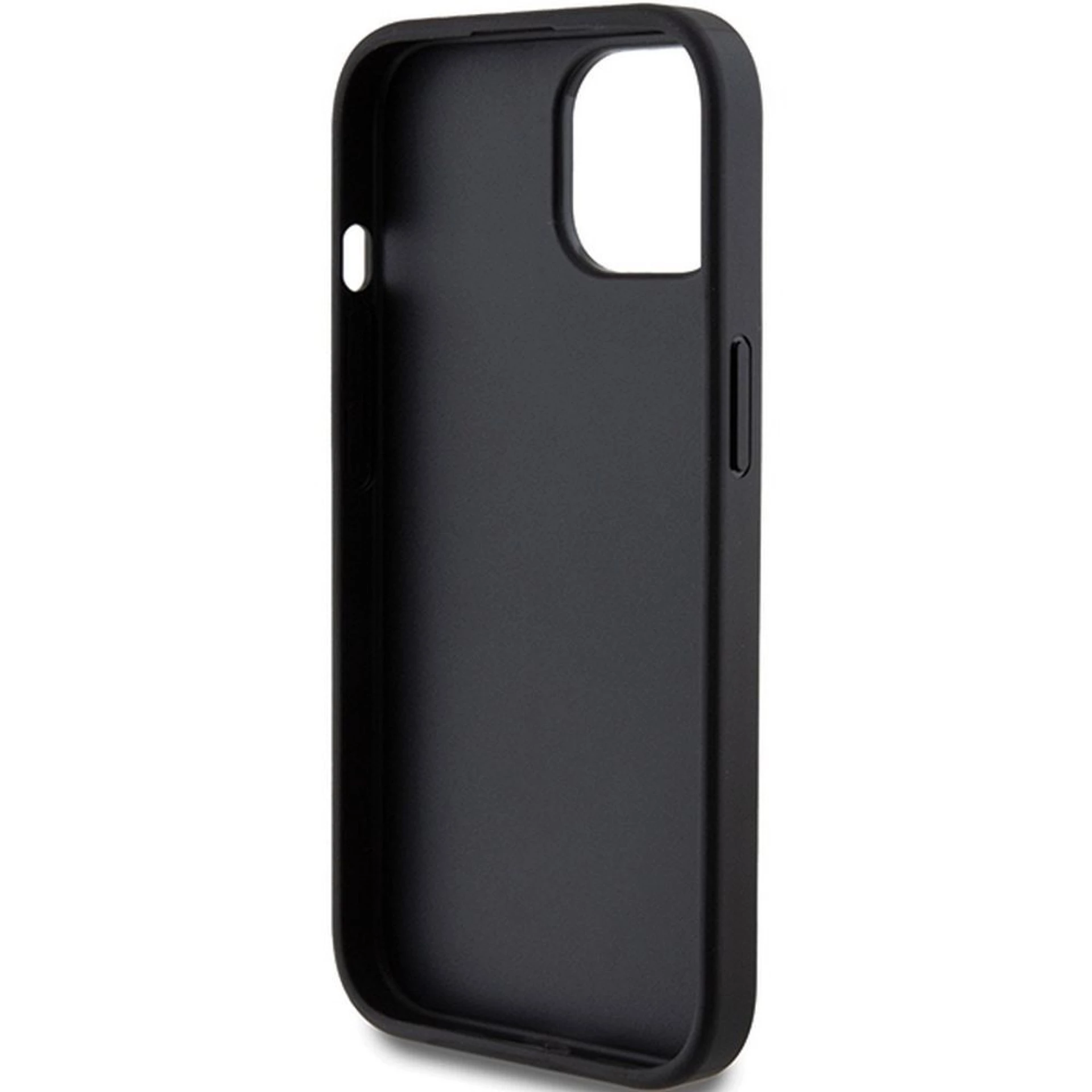 Maska GUESS Original faceplate za iPhone 15 (Fixed Glitter Big 4G)