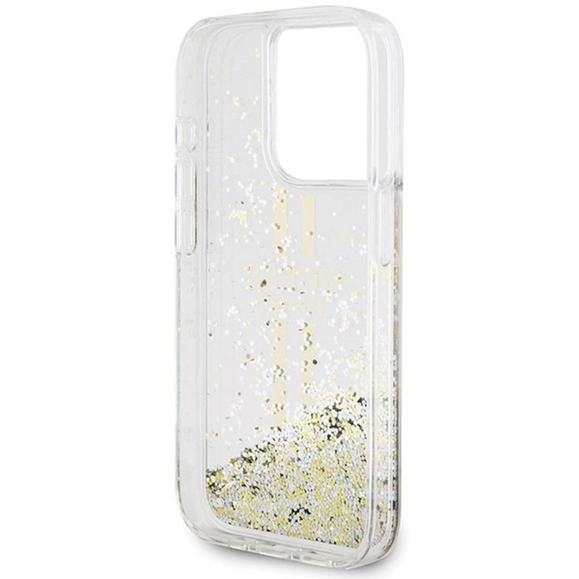 Maska GUESS Original faceplate za iPhone 15 Pro Max (Liquid Glitter)