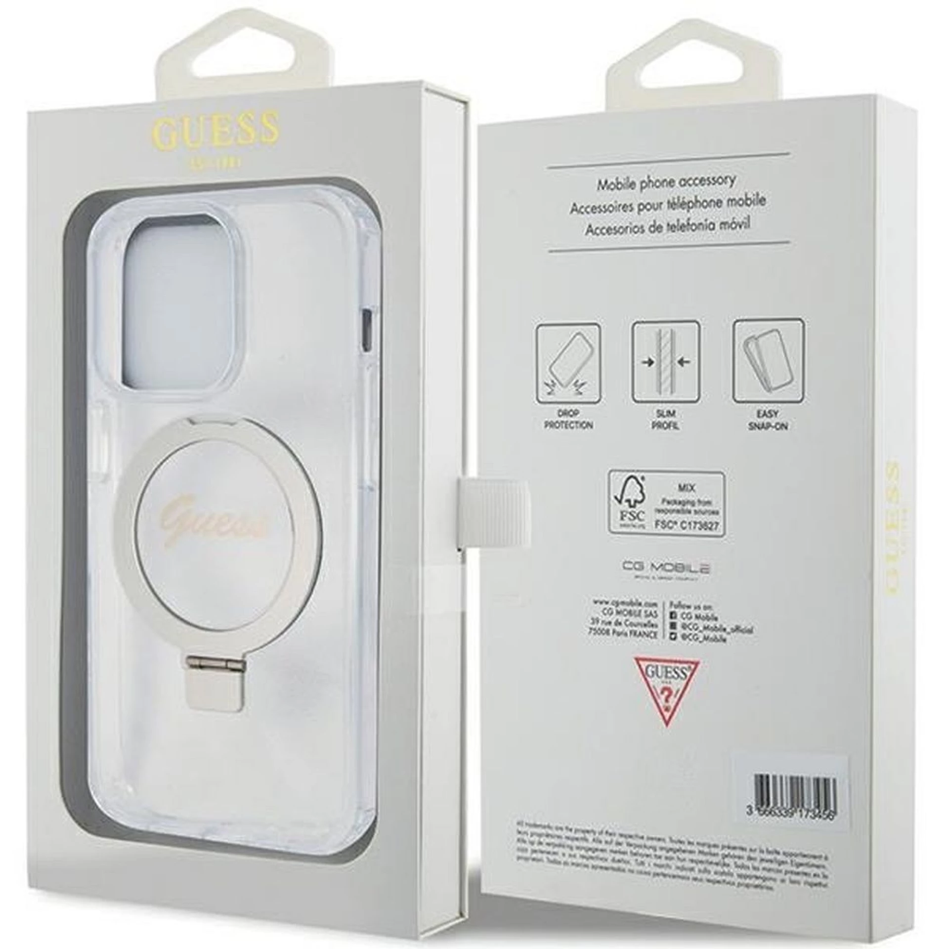 Maska GUESS Original faceplate za iPhone 15 Pro Max (Magsafe Compatible)