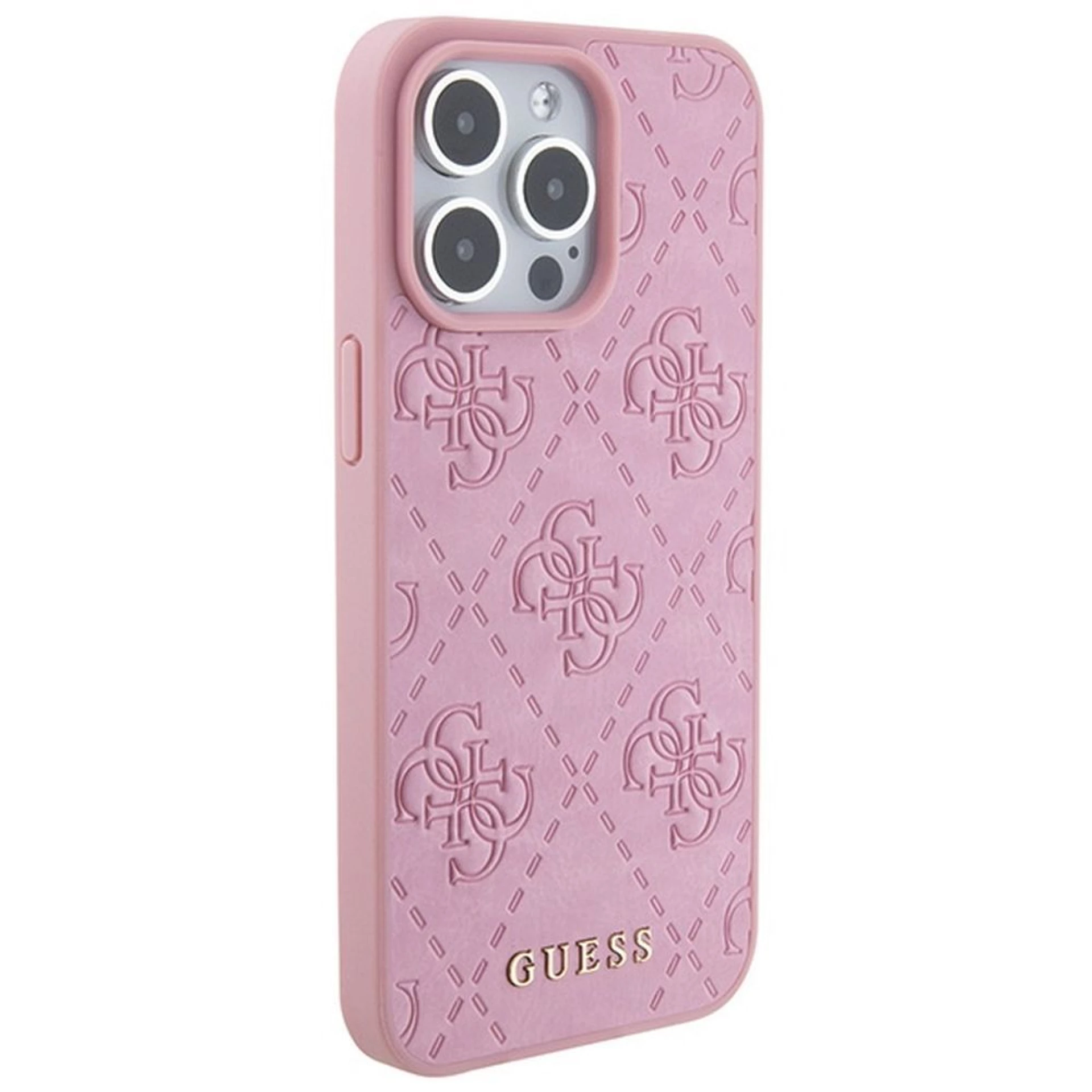 Maska GUESS Original faceplate za iPhone 15 PRO (Quilted 4G Class)