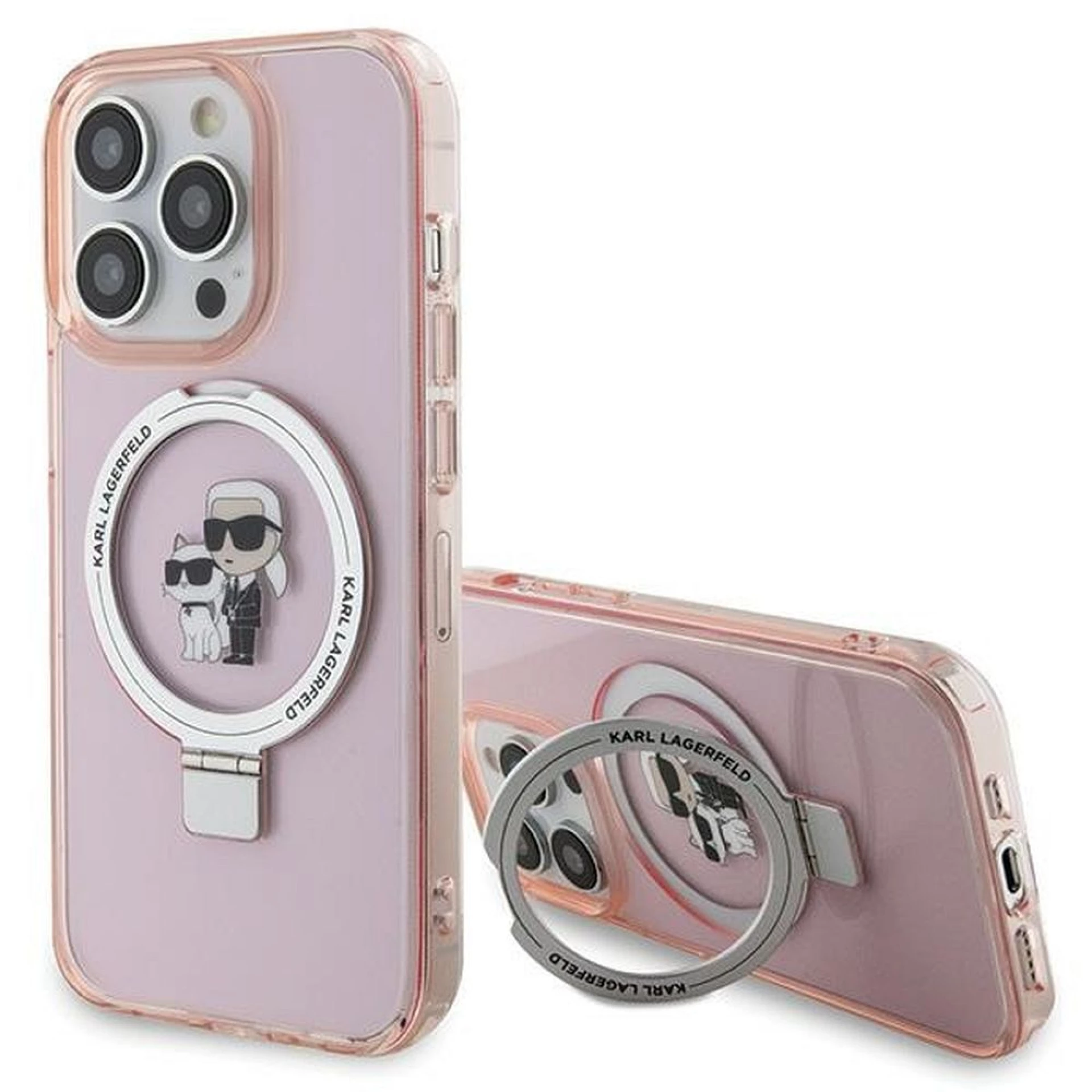 Maska KARL LAGERFELD Original faceplate za iPhone 15 Pro (Magsafe Comp.)