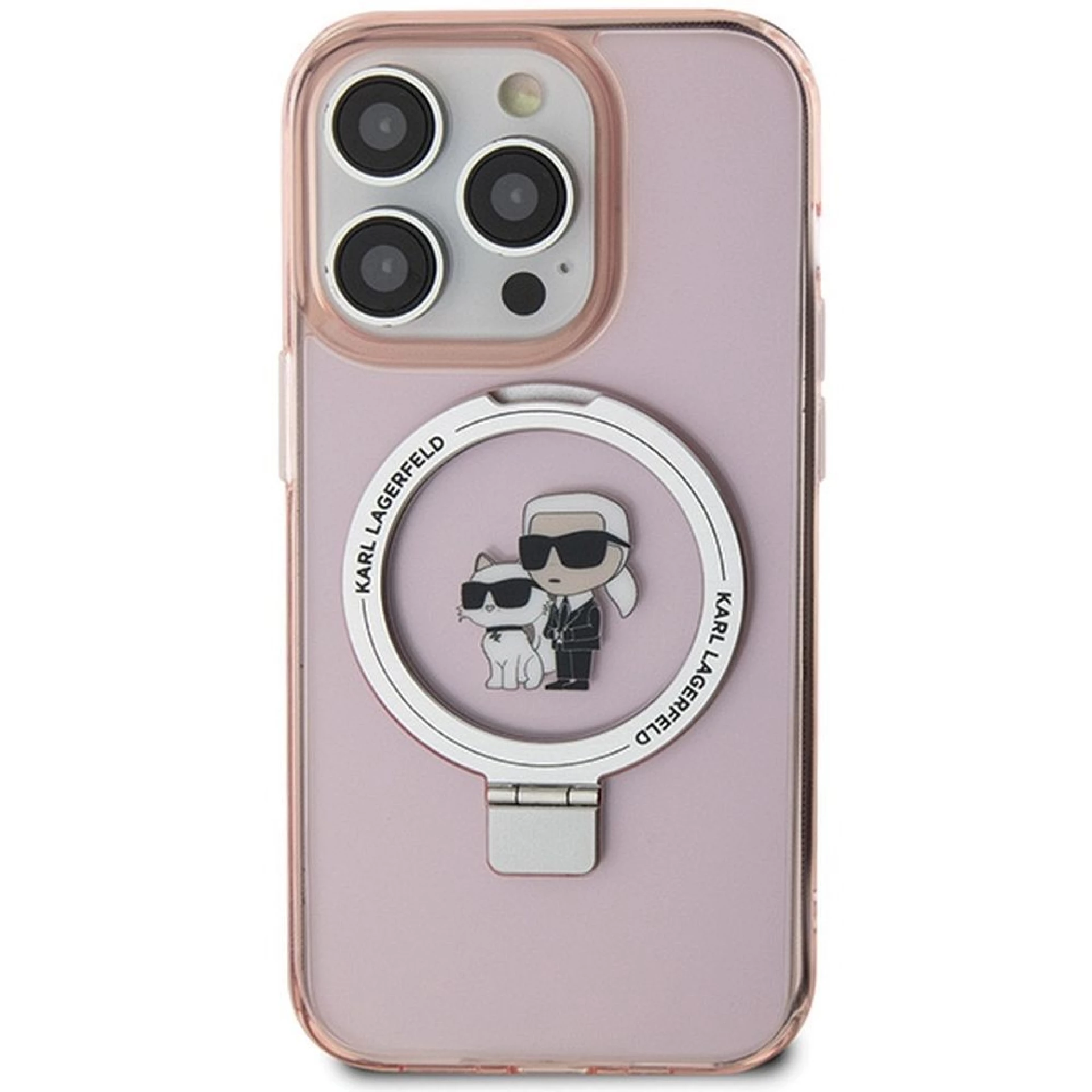 Maska KARL LAGERFELD Original faceplate za iPhone 15 Pro (Magsafe Comp.)