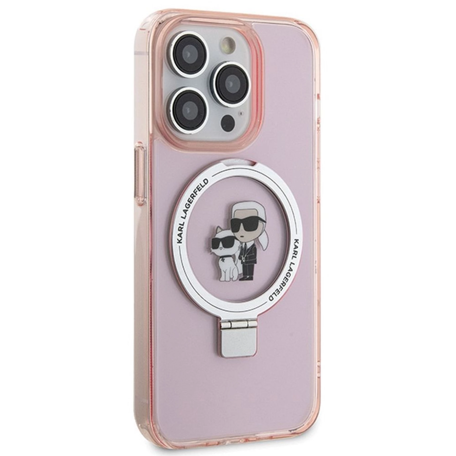 Maska KARL LAGERFELD Original faceplate za iPhone 15 Pro (Magsafe Comp.)