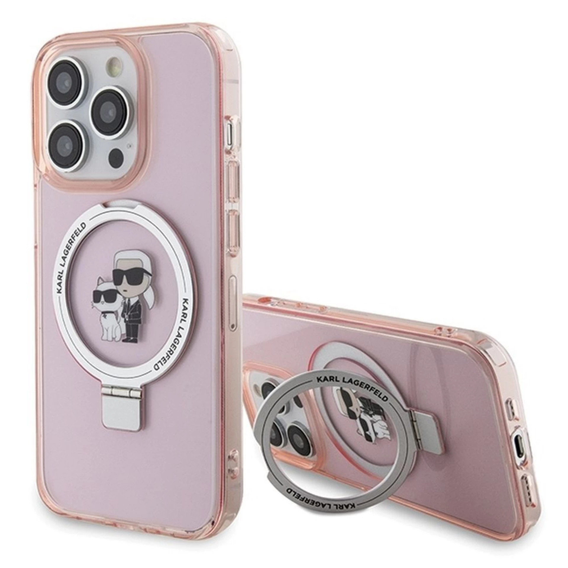 Maska KARL LAGERFELD Original faceplate za iPhone 15 Pro Max (Magsafe comp.)