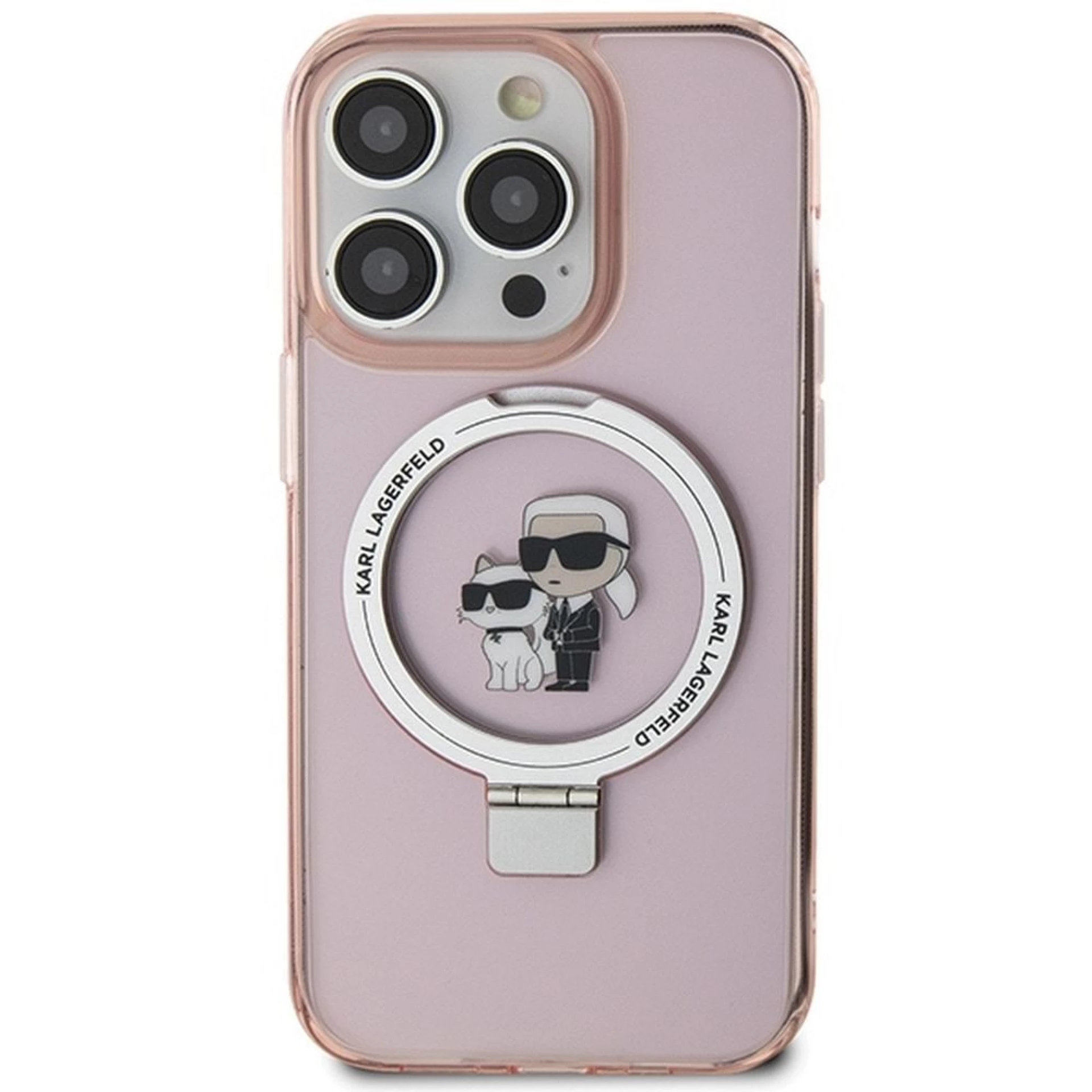 Maska KARL LAGERFELD Original faceplate za iPhone 15 Pro Max (Magsafe comp.)