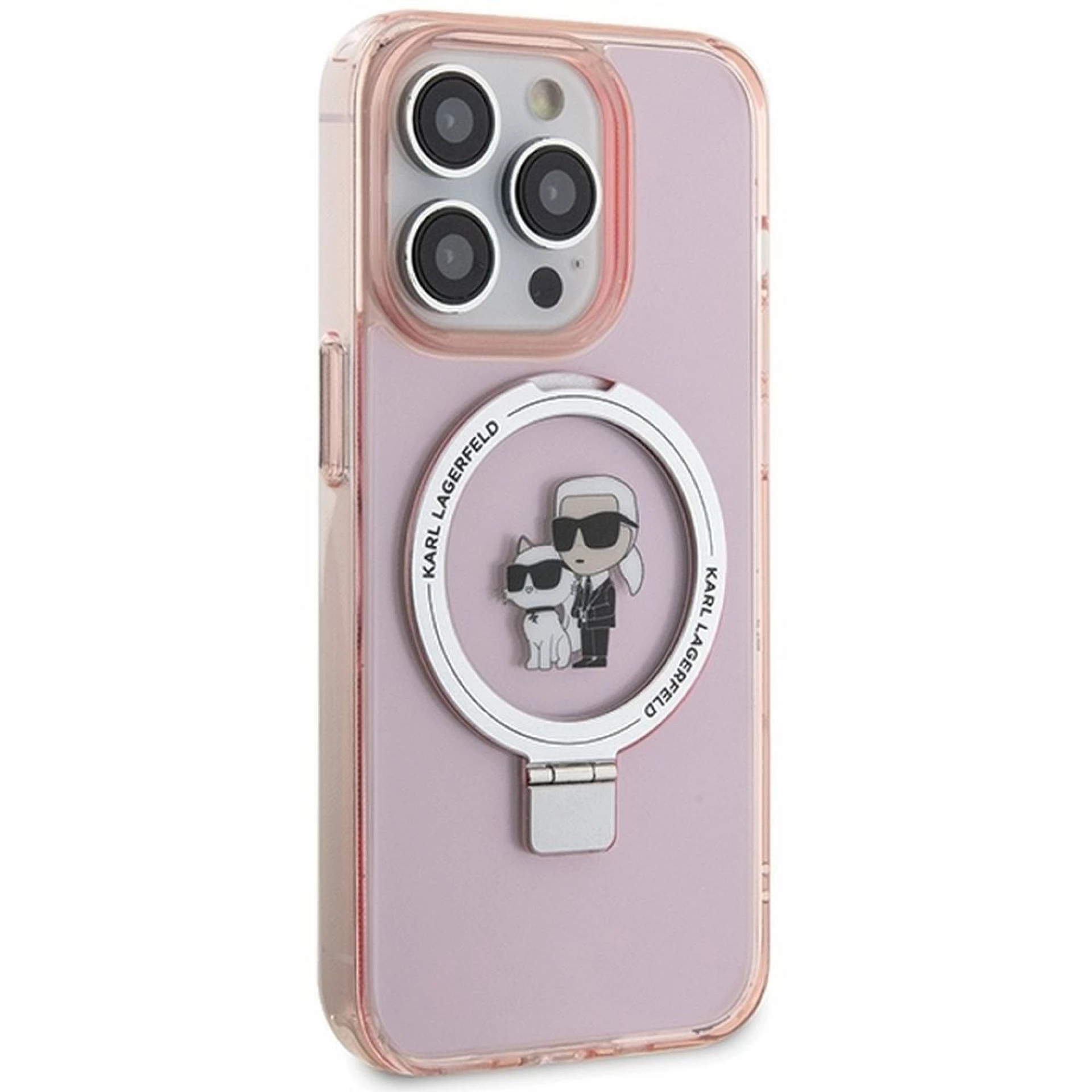 Maska KARL LAGERFELD Original faceplate za iPhone 15 Pro Max (Magsafe comp.)