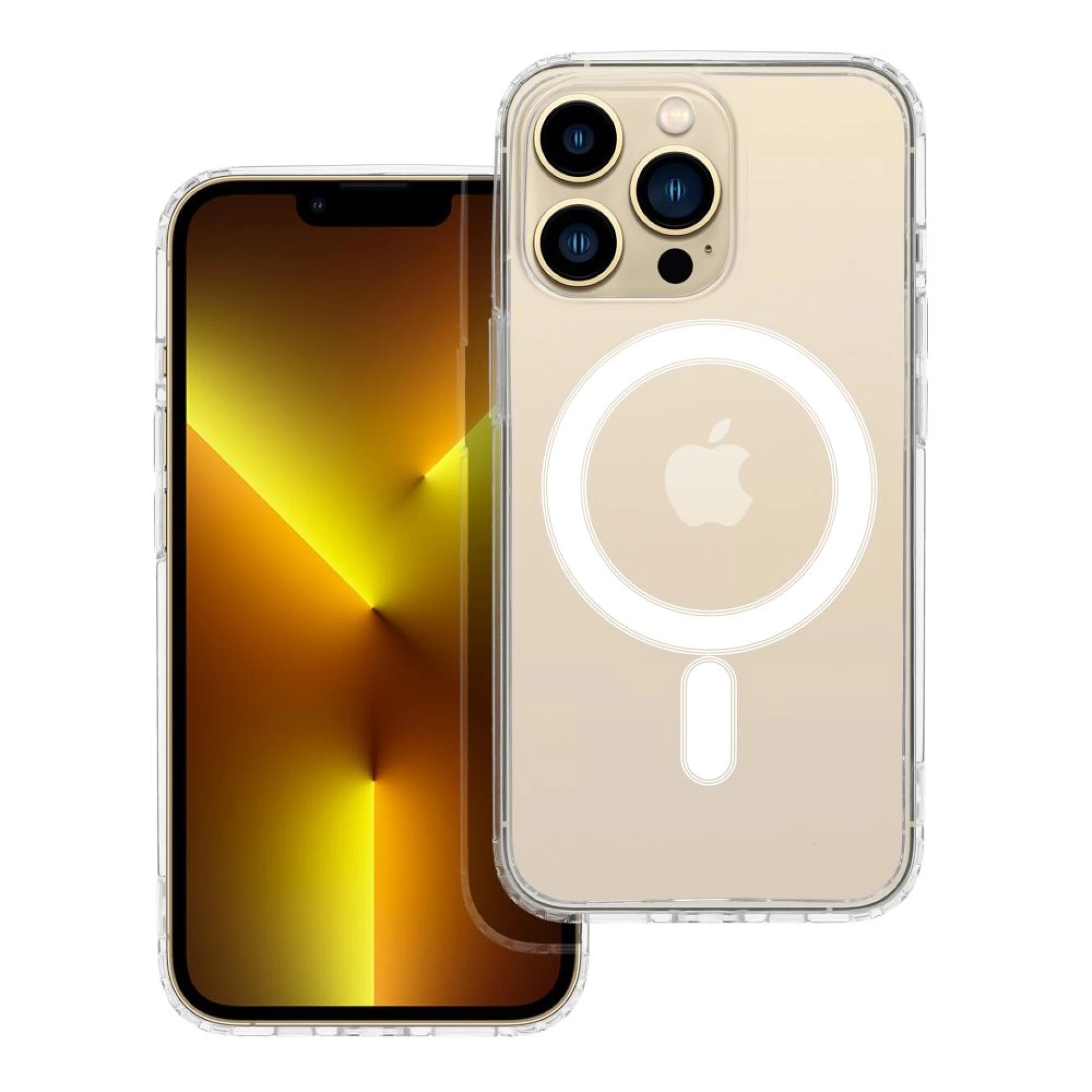 Maska kompatibilna sa MagSafe za IPHONE 13 Pro transparent