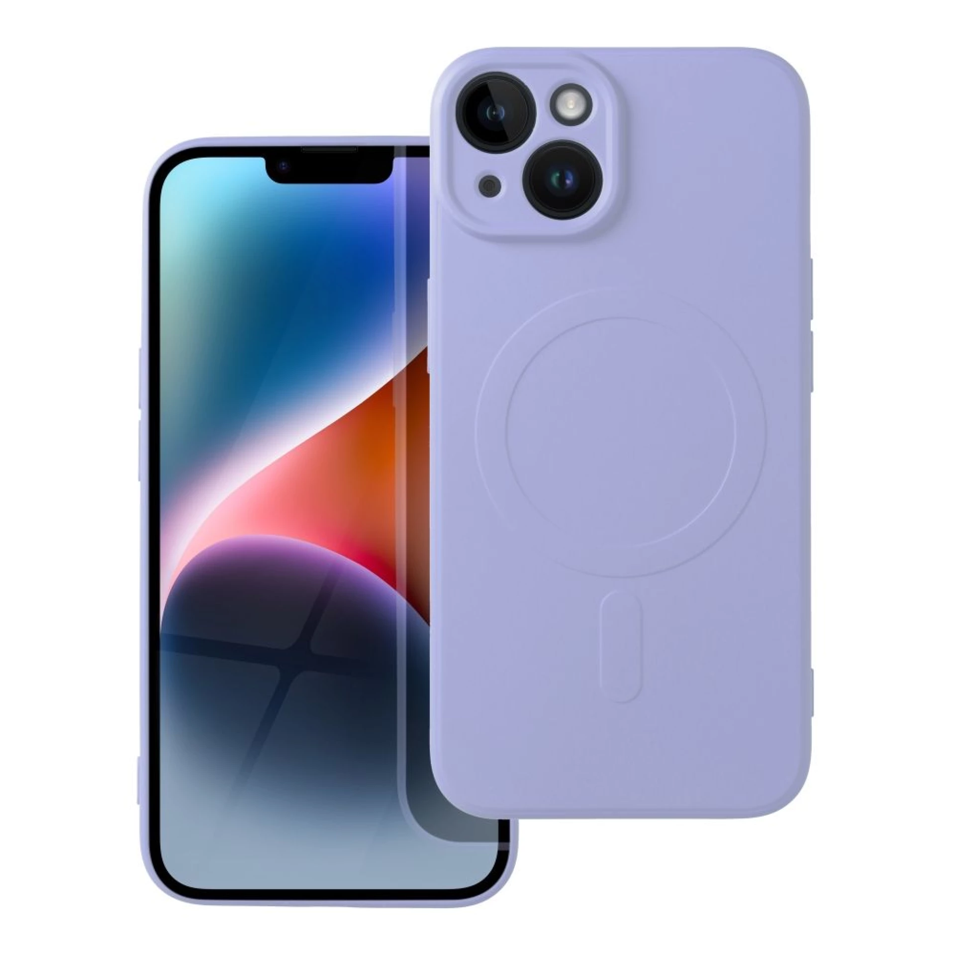 Maska kompatibilna sa MagSafe za IPHONE 14 purple