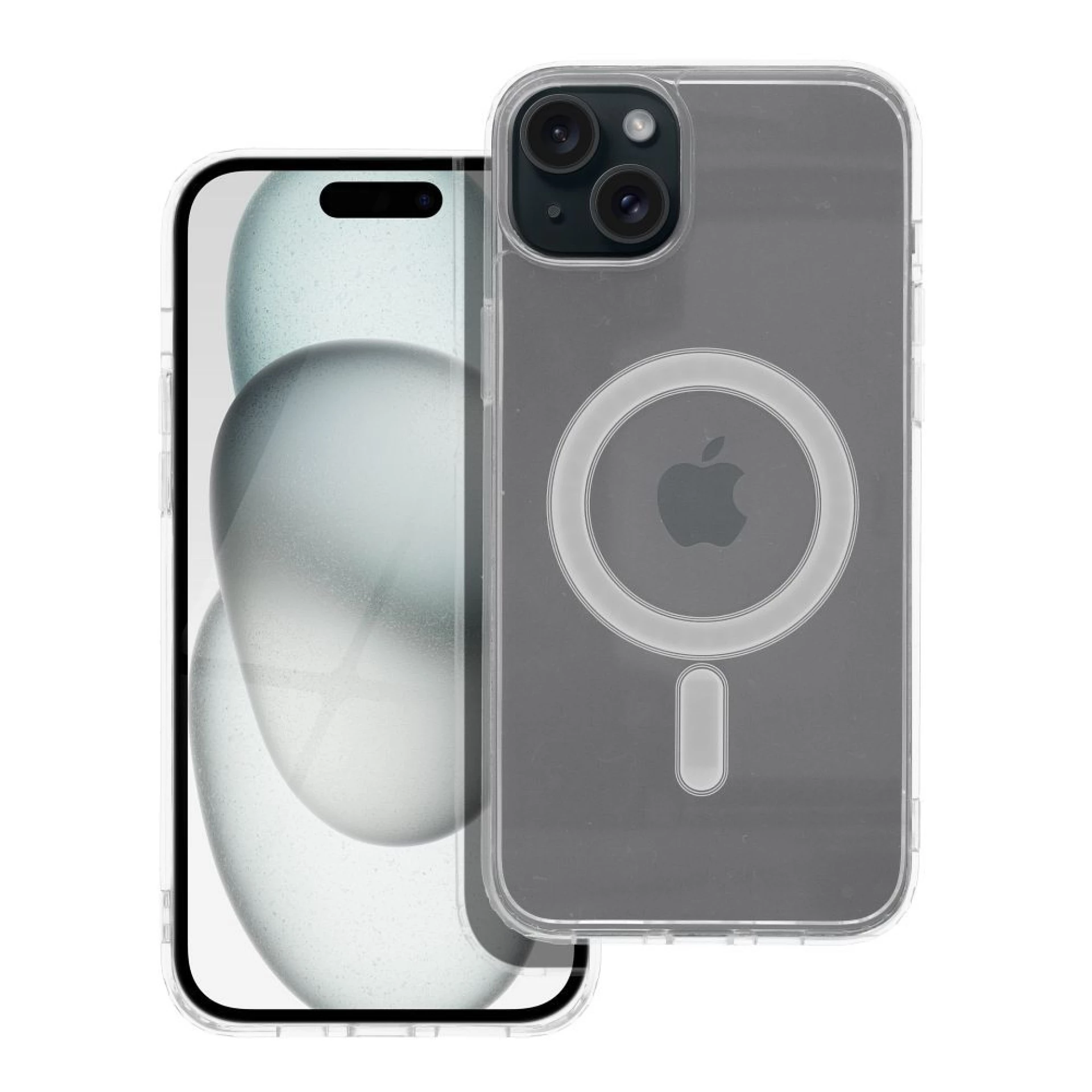 Maska kompatibilna sa MagSafe za IPHONE 15 Plus transparent