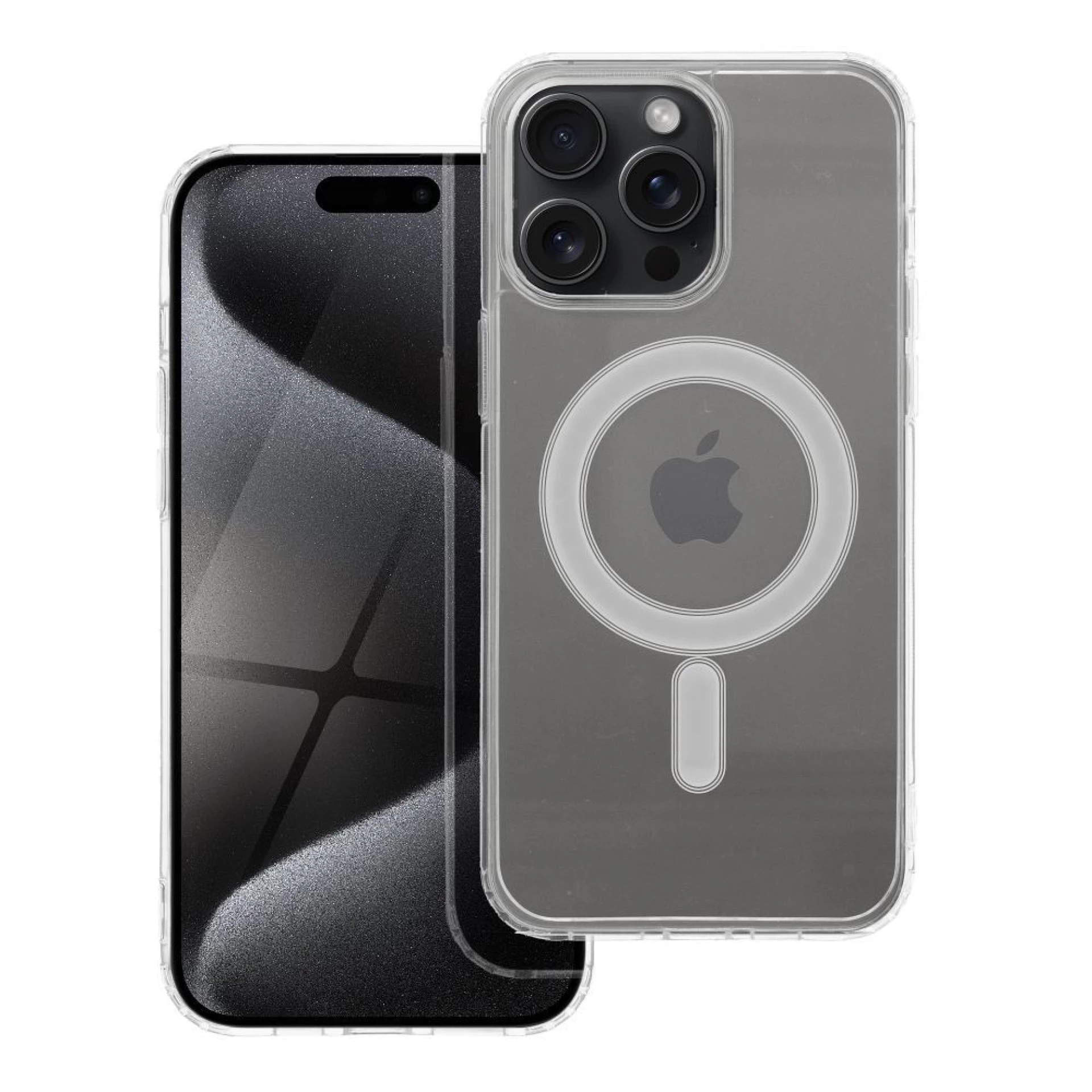 Maska kompatibilna sa MagSafe za IPHONE 15 Pro Max transparent