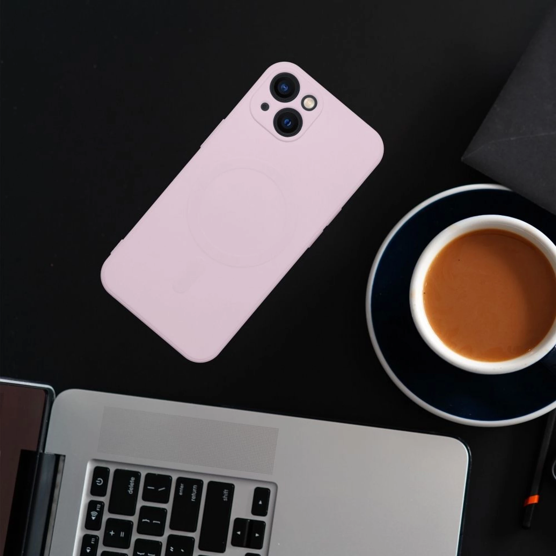 Maska kompatibilna sa MagSafe za SAMSUNG S24 pink