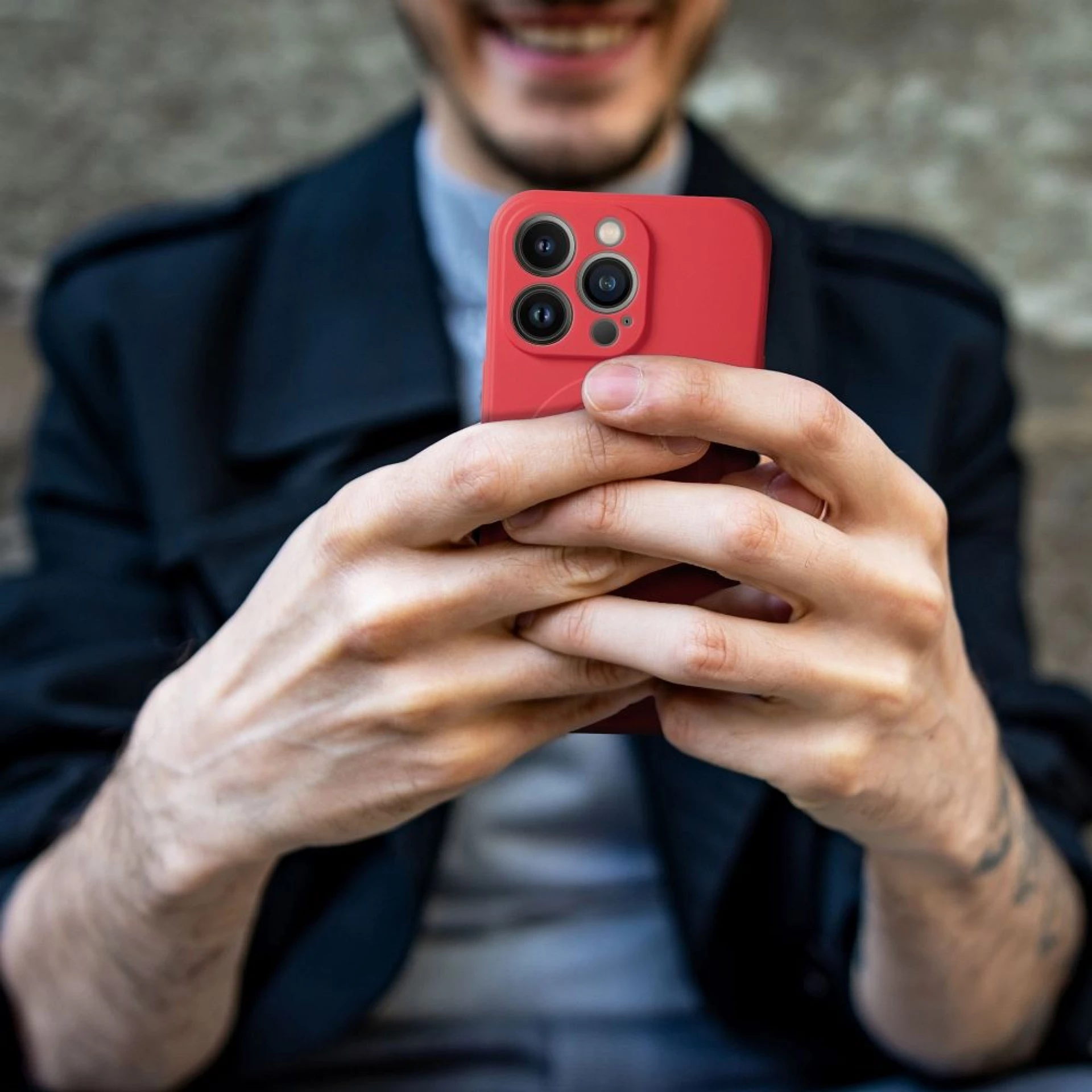 Maska kompatibilna sa MagSafe za SAMSUNG S24 Plus red