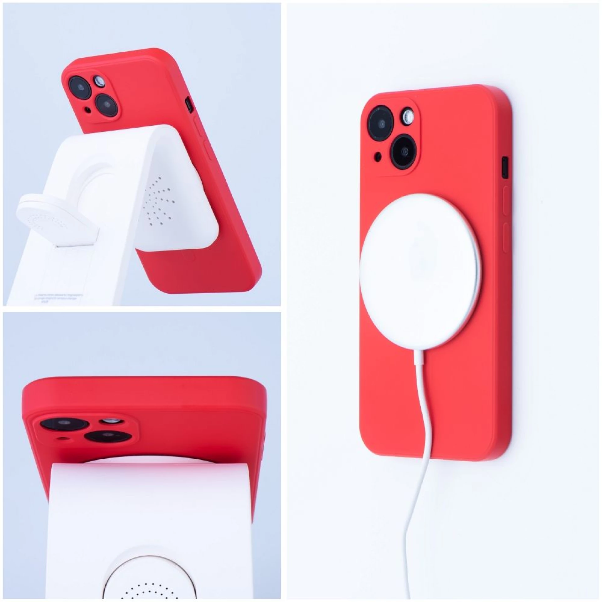 Maska kompatibilna sa MagSafe za SAMSUNG S24 Plus red