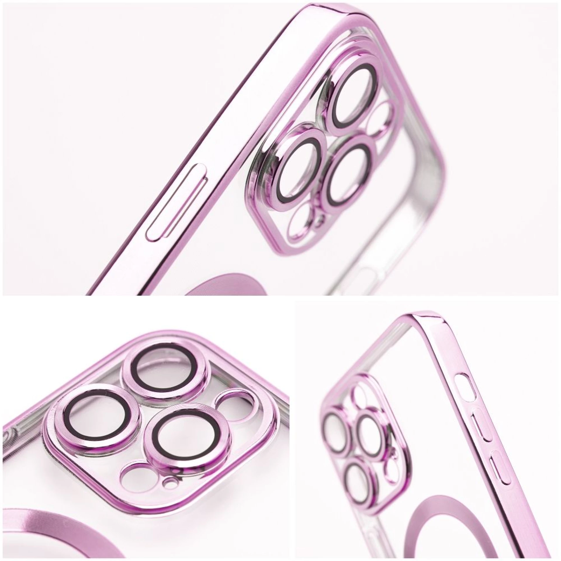 Maska kompatibilna sa MagSafe za SAMSUNG S24 rose gold