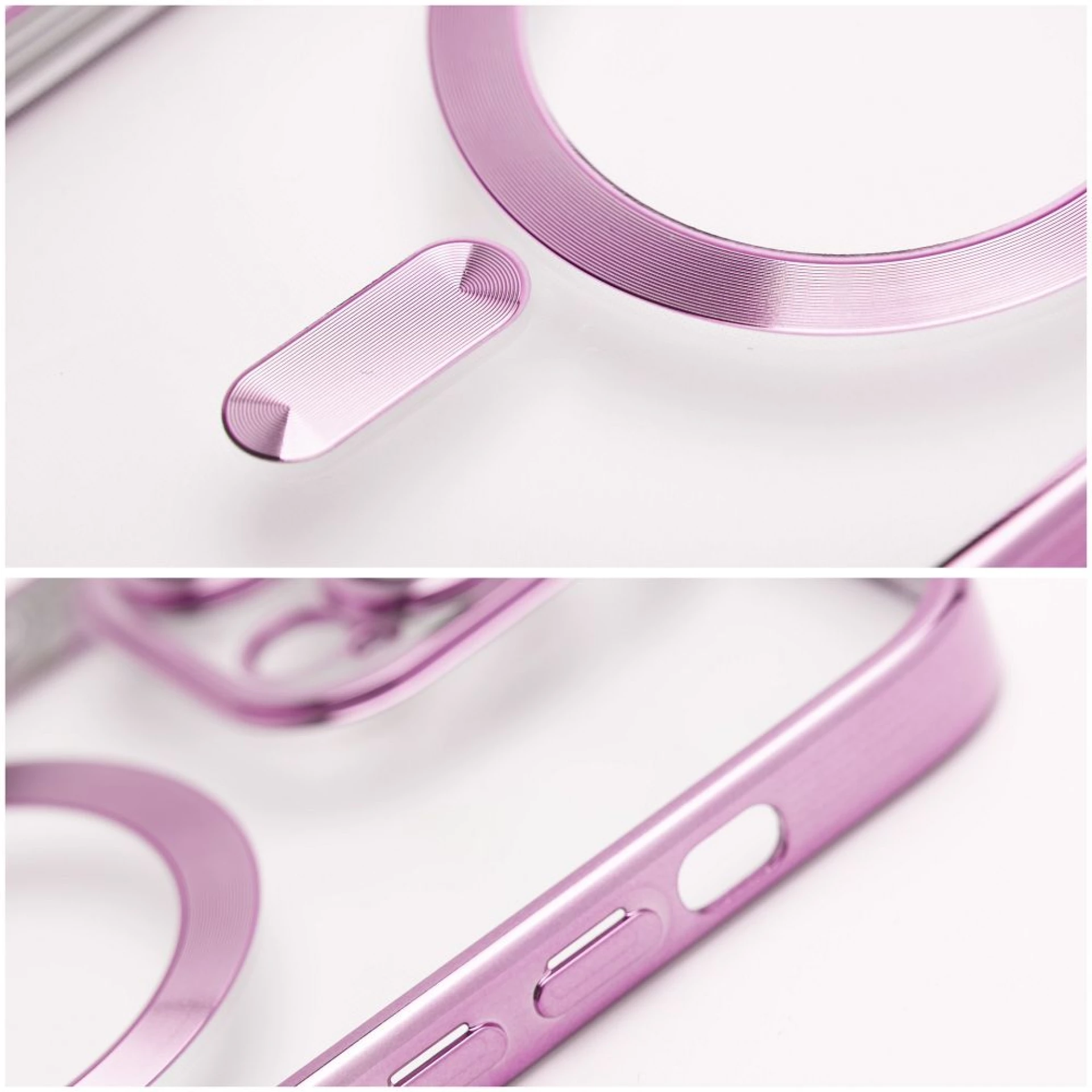 Maska kompatibilna sa MagSafe za SAMSUNG S24 rose gold