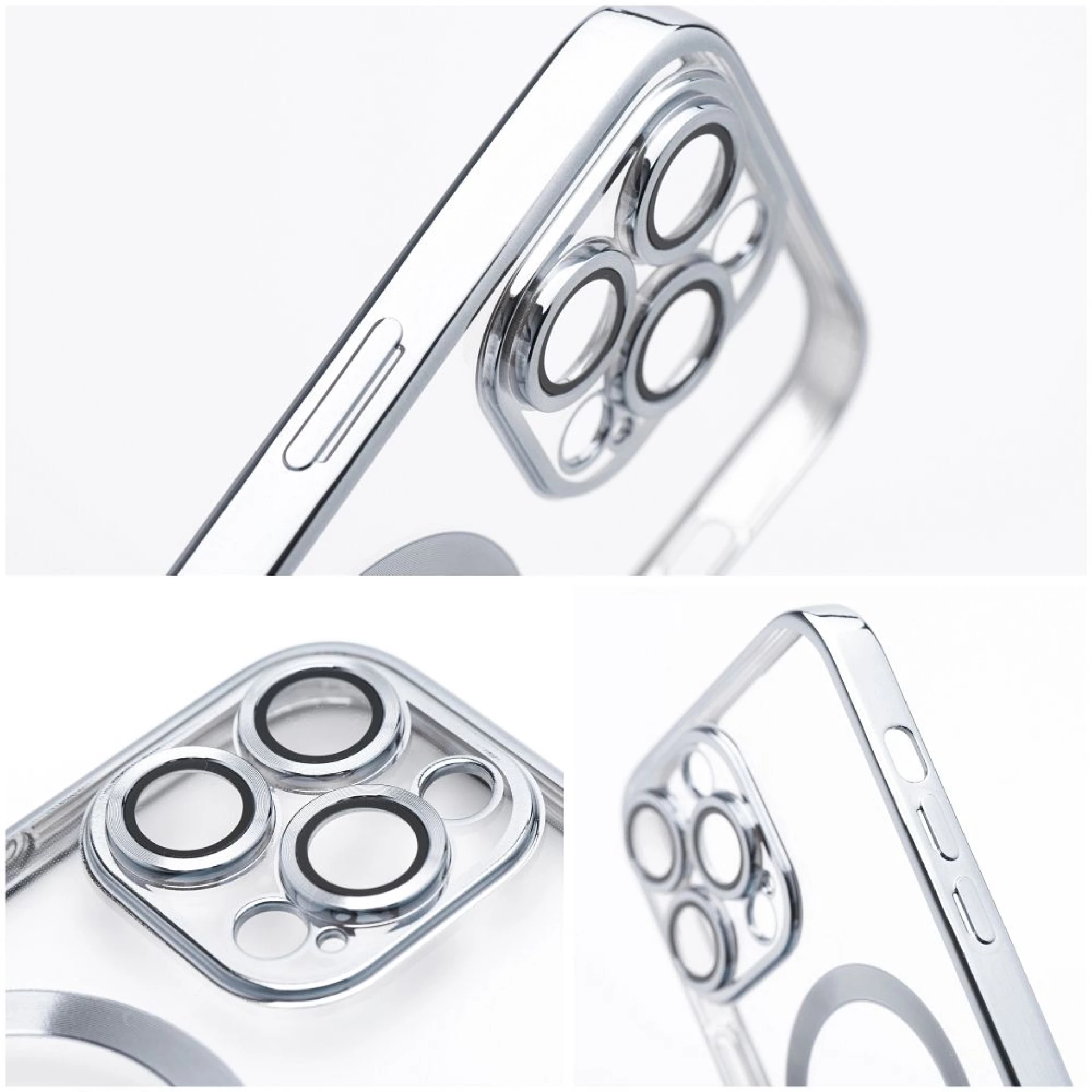 Maska kompatibilna sa MagSafe za SAMSUNG S24 silver