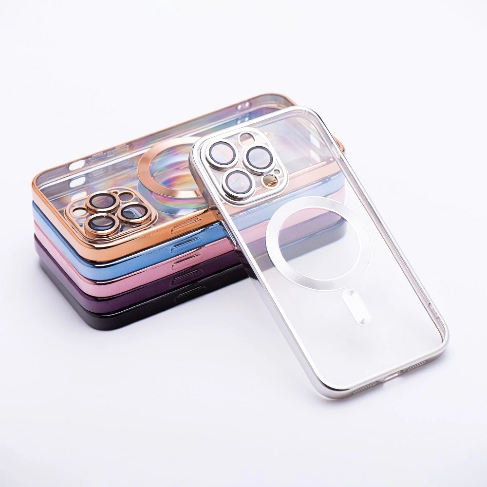 Maska kompatibilna sa MagSafe za SAMSUNG S24 silver
