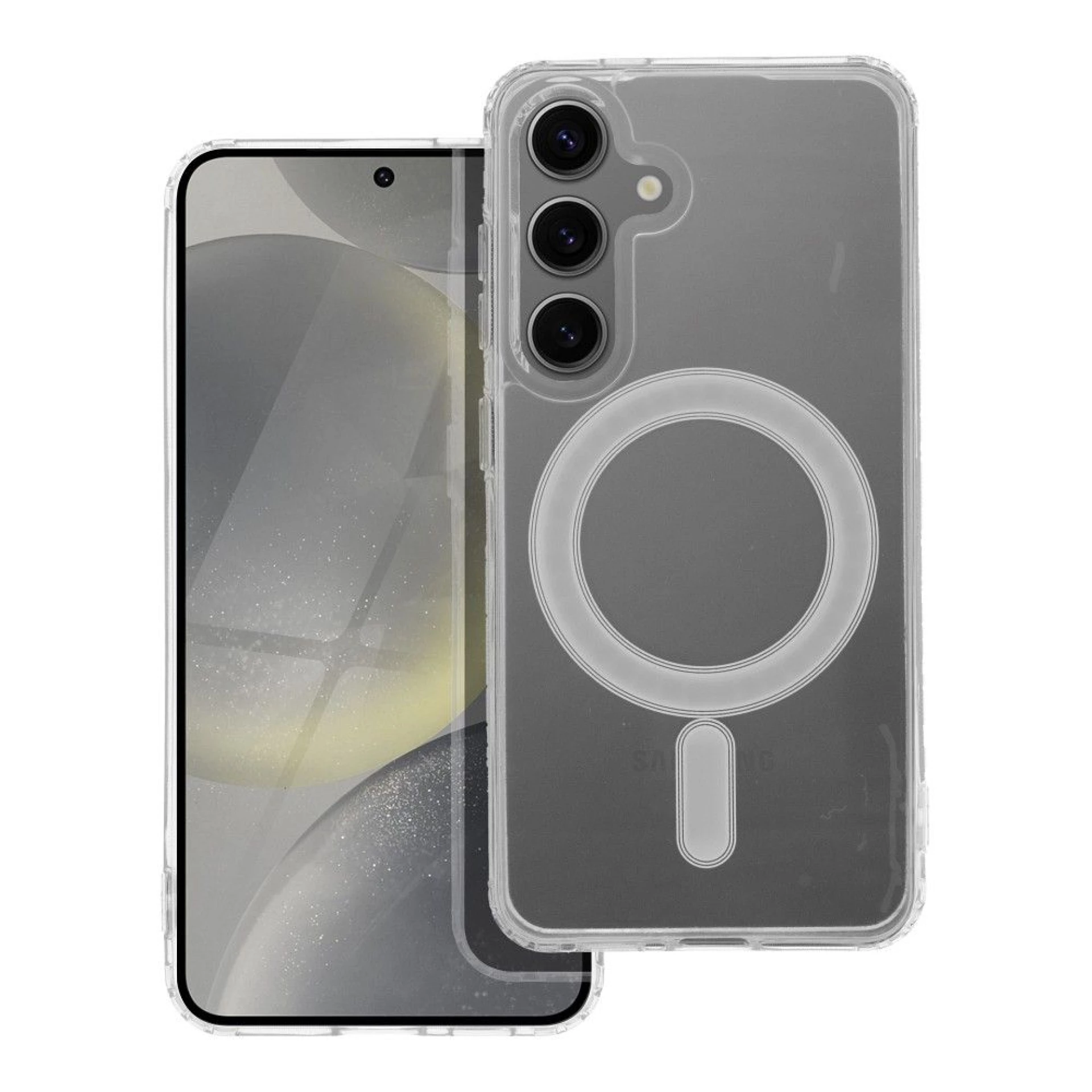 Maska kompatibilna sa MagSafe za SAMSUNG S24 transparent