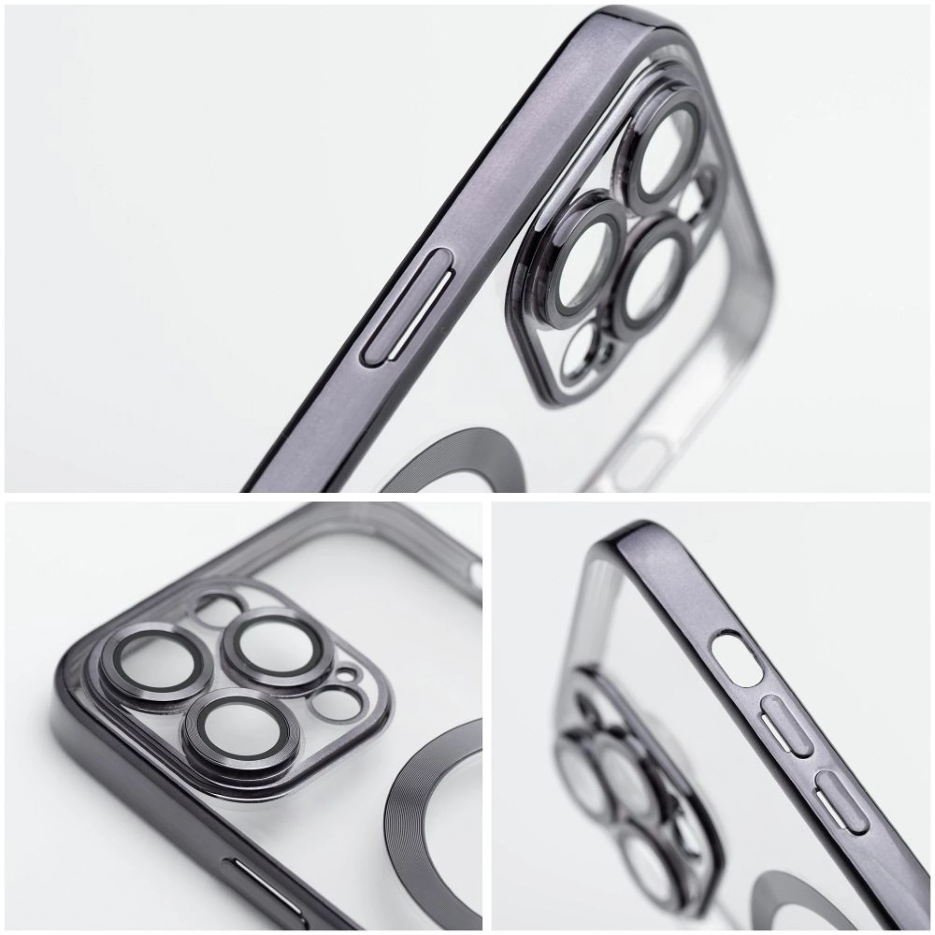Maska Electro Mag cover za Samsung S24 Ultra crna