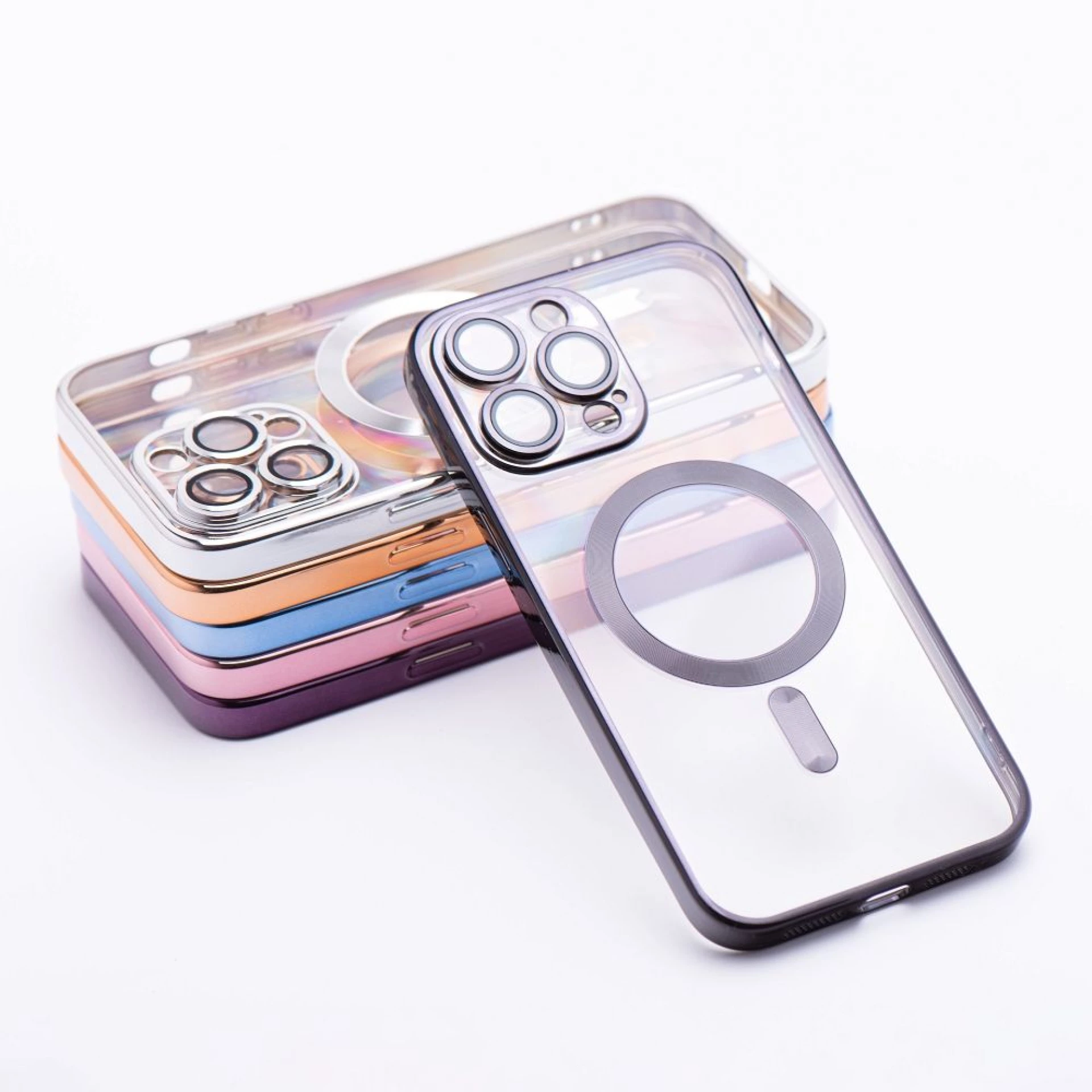 Maska Electro Mag cover za Samsung S24 Ultra crna