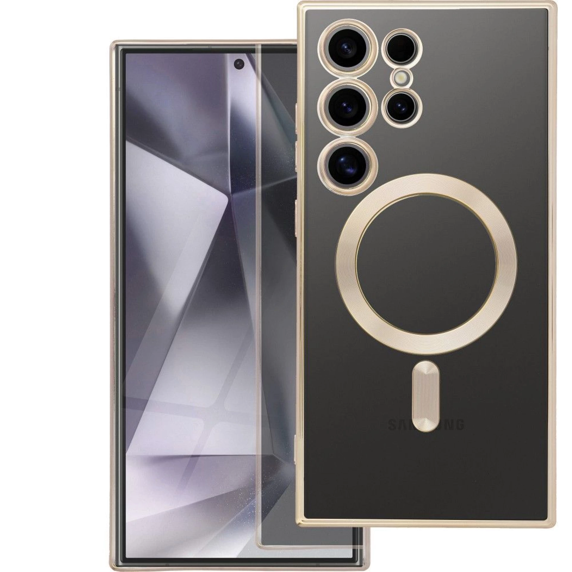 Maska kompatibilna sa MagSafe za SAMSUNG S24 Ultra gold
