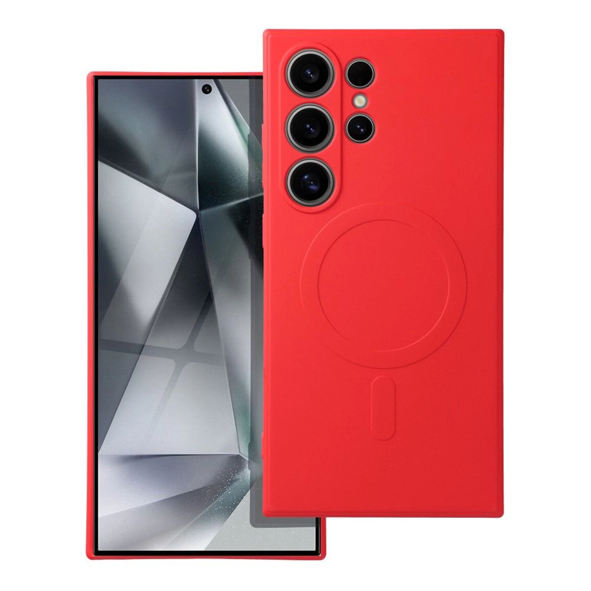 Maska kompatibilna sa MagSafe za SAMSUNG S24 Ultra red