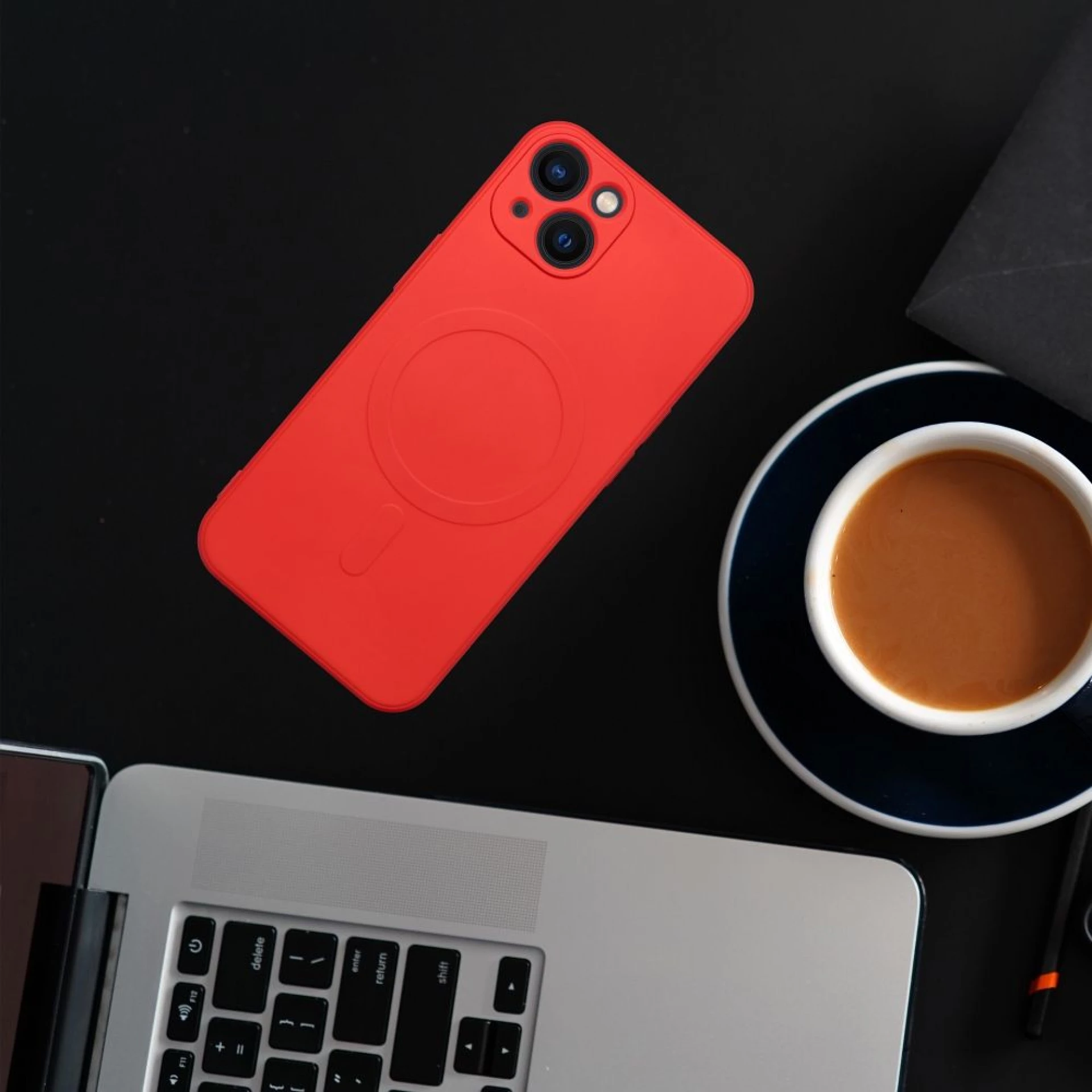 Maska kompatibilna sa MagSafe za SAMSUNG S24 Ultra red