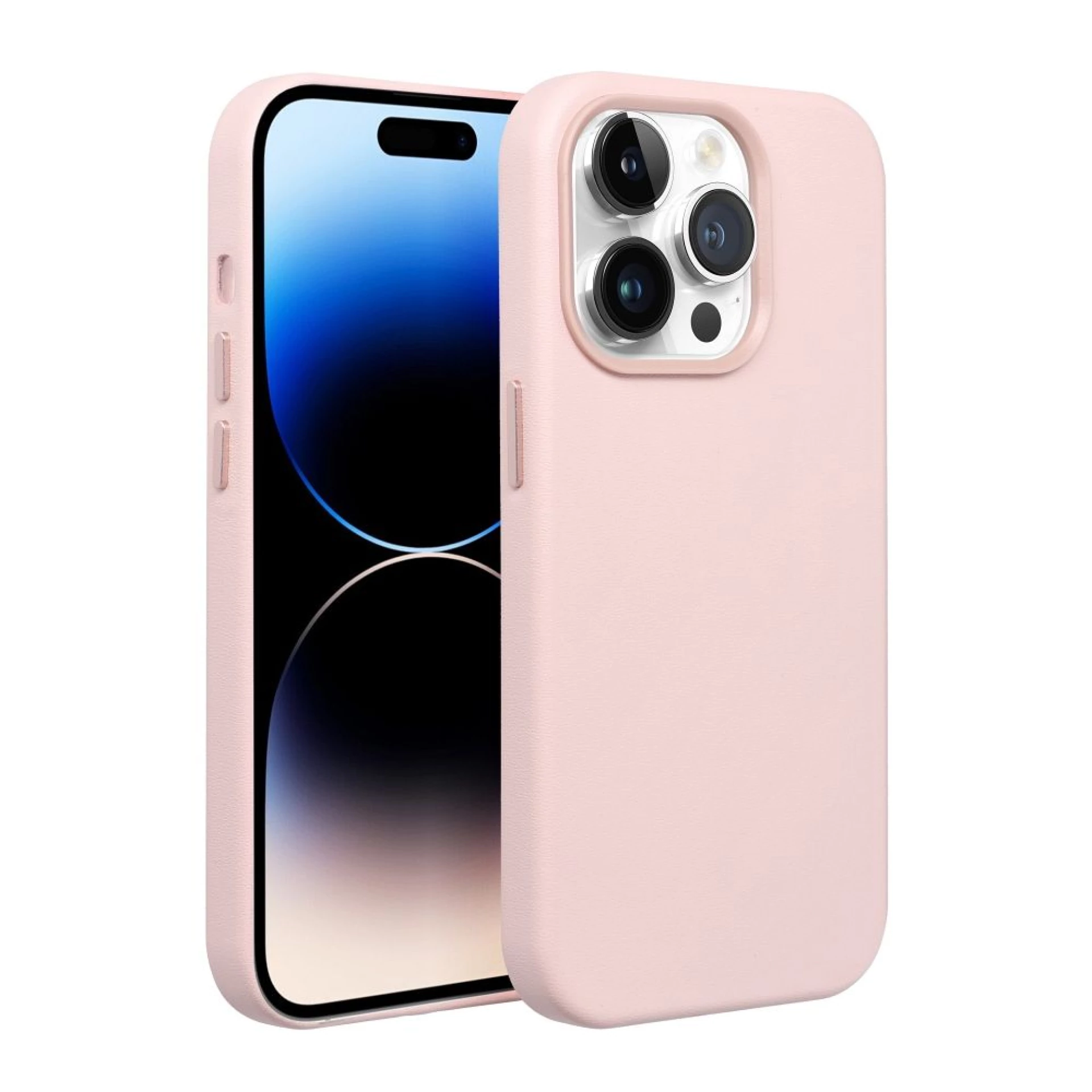 Maska LEATHER MAG cover za Samsung S25 sand pink