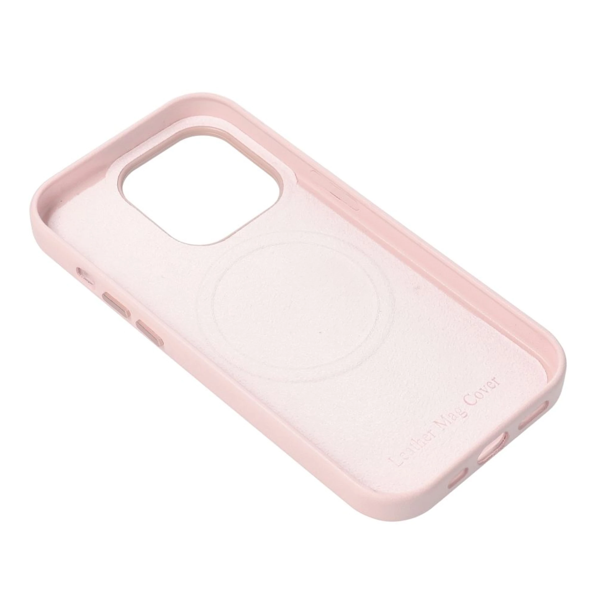 Maska LEATHER MAG cover za Samsung S25 sand pink