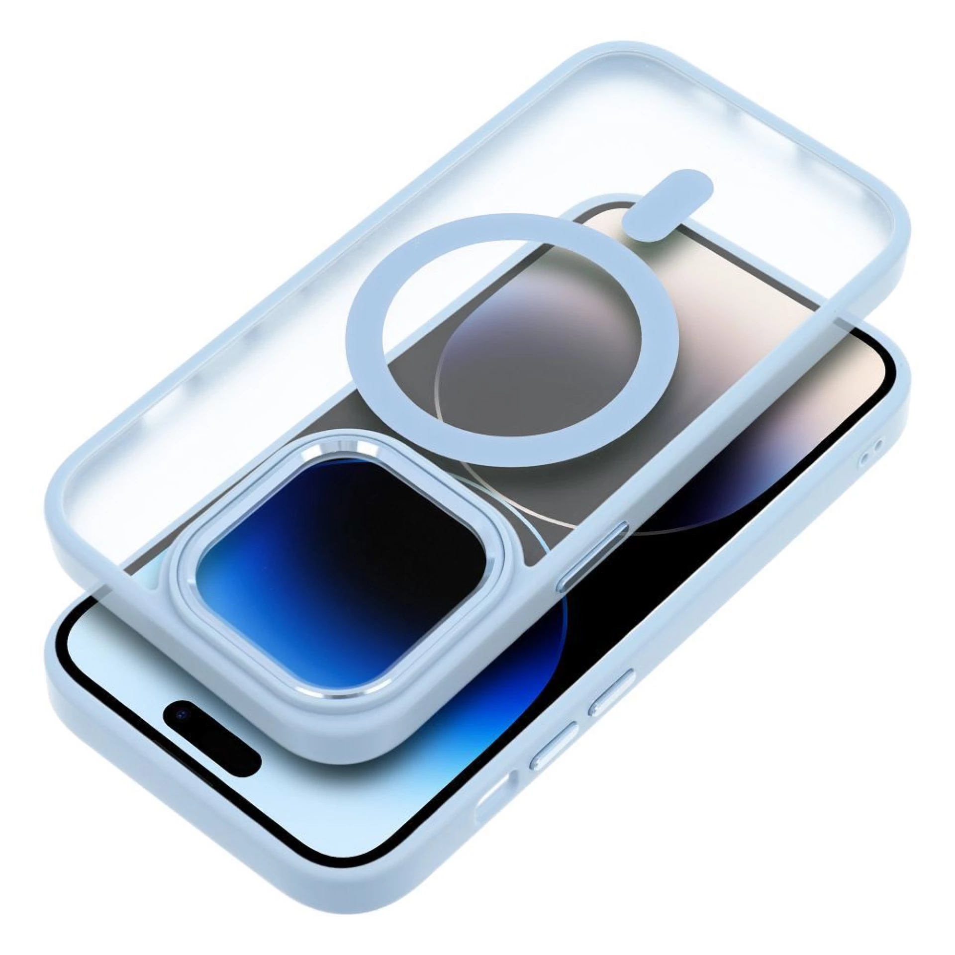 Maska Matte MAG Cover za iPhone 13 Pro plava