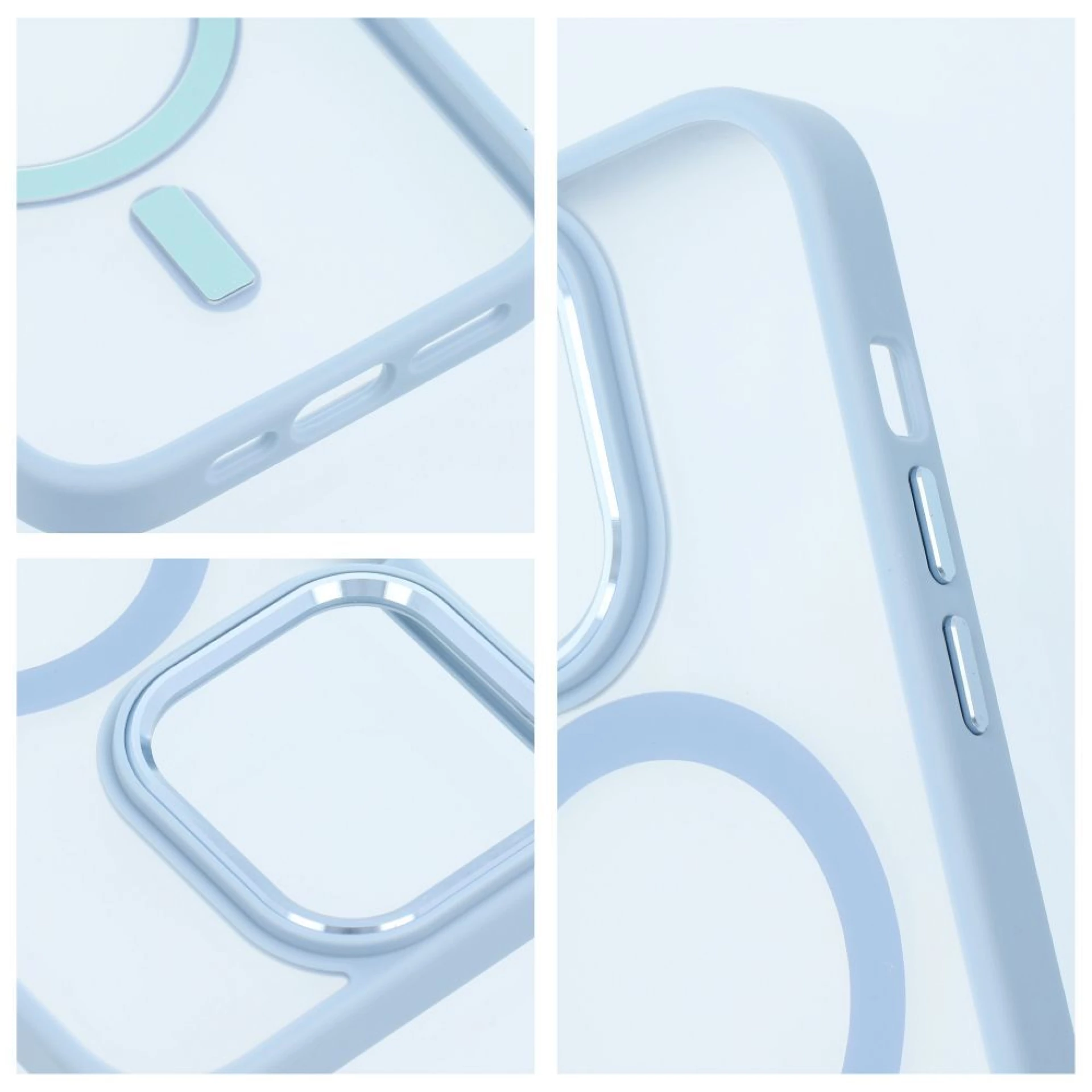 Maska Matte MAG Cover za iPhone 13 Pro plava