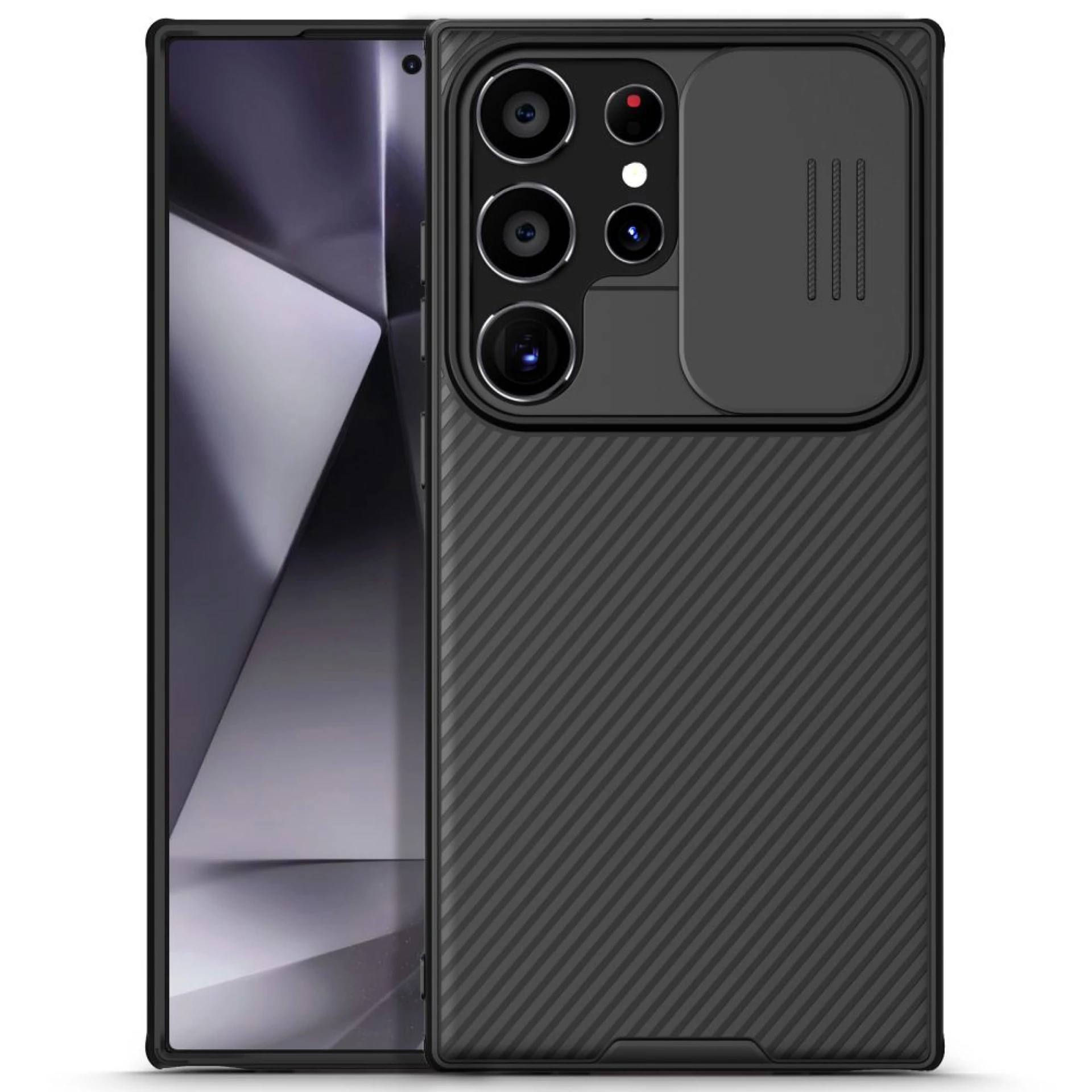 Maska Nillkin CamShield Pro Armored Case za Samsung S24 Ultra crna