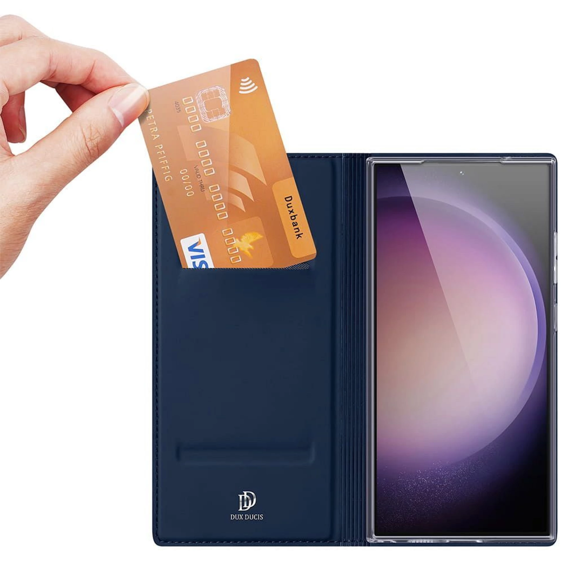 Maska novčanik za SAMSUNG S24 Ultra blue