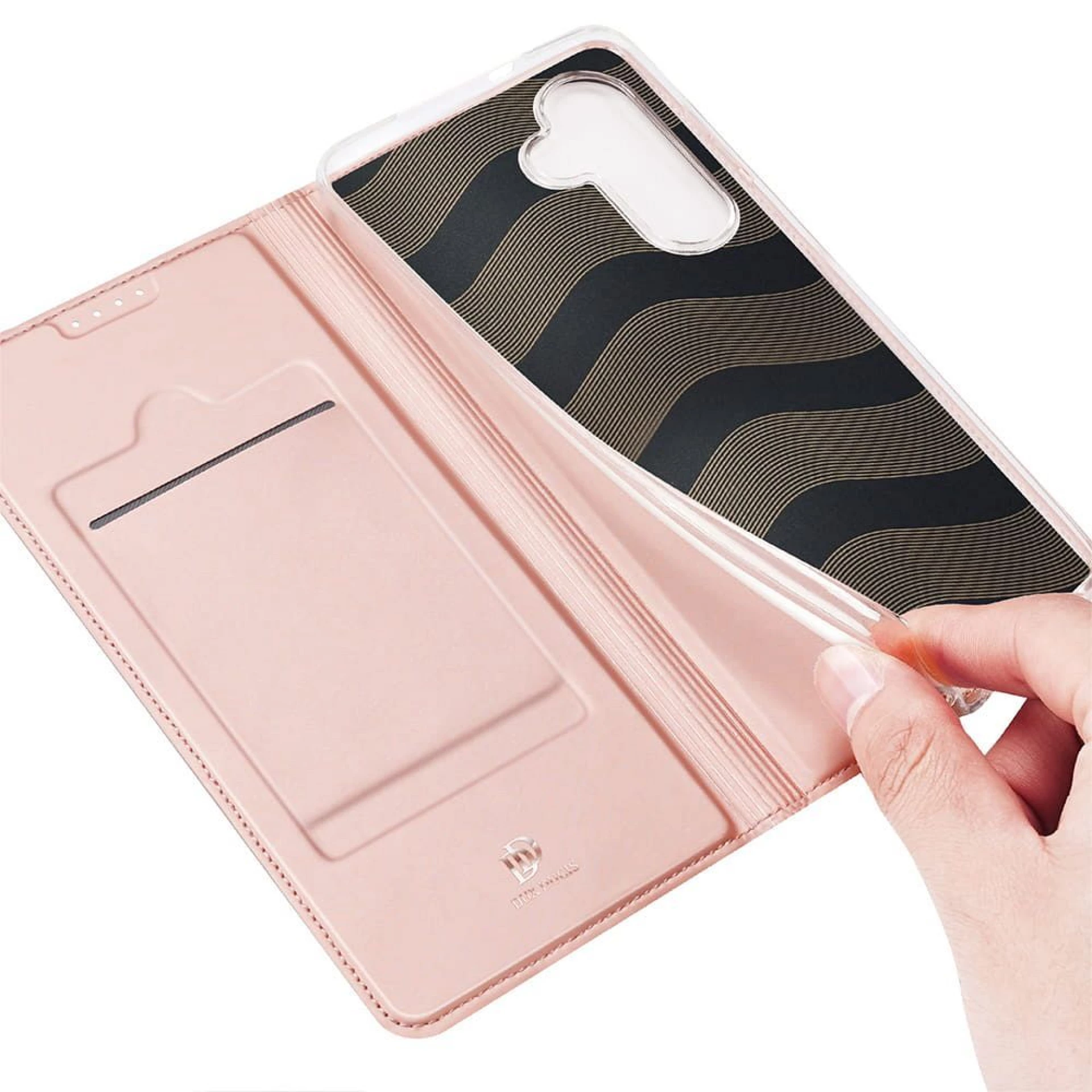 Maska novčanik za SAMSUNG S24 Ultra rose